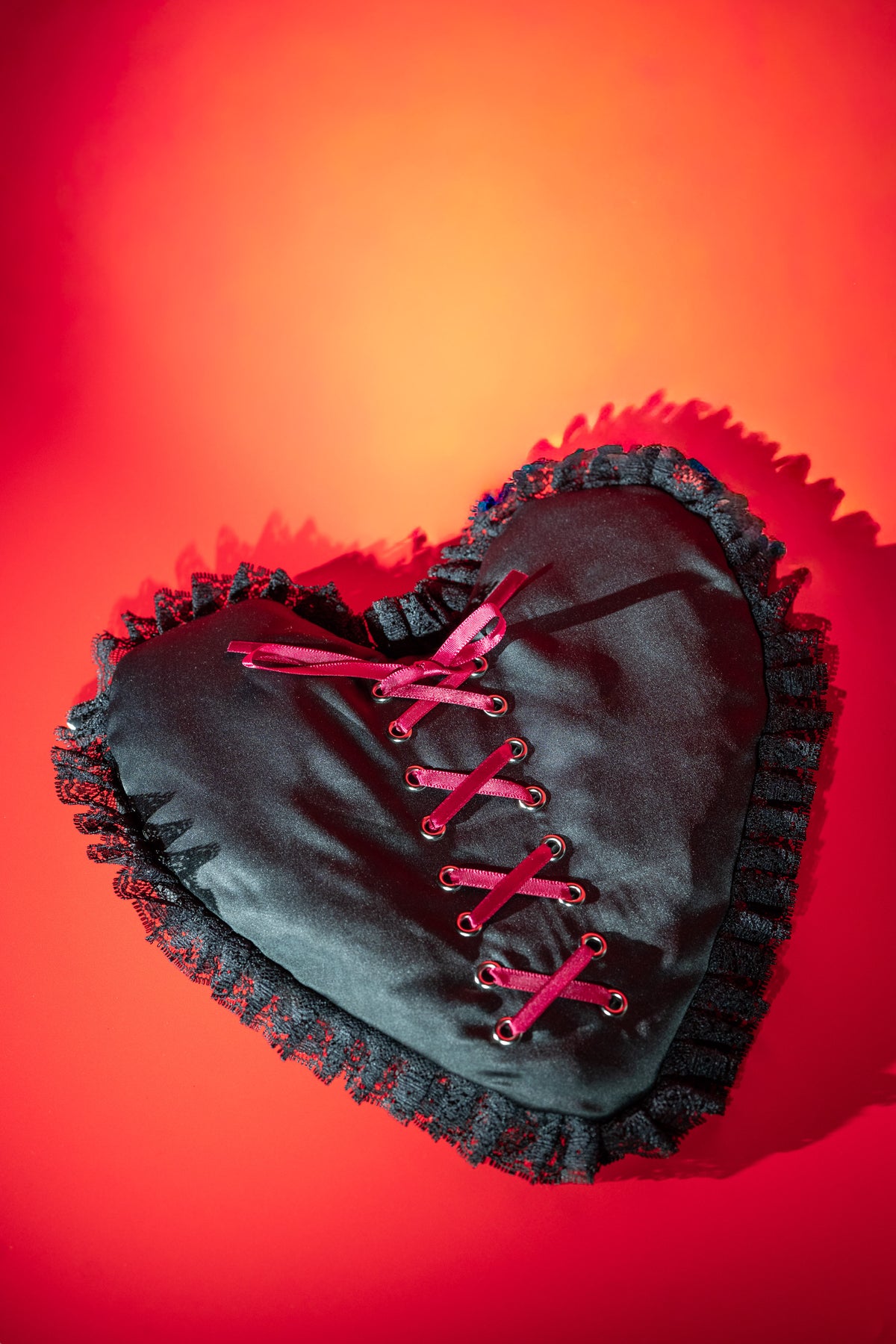 Corset Heart Stash Bag