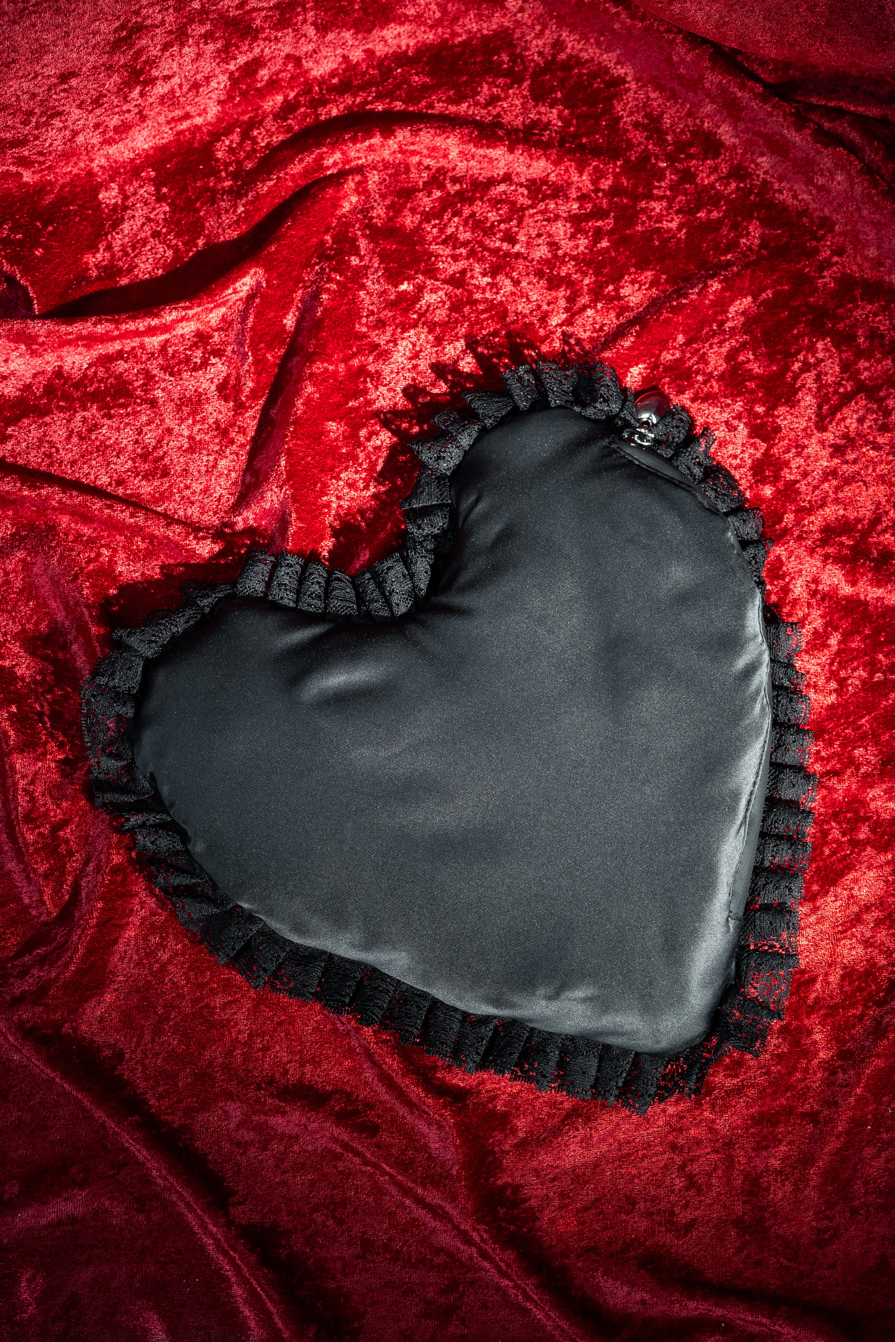 Corset Heart Stash Bag