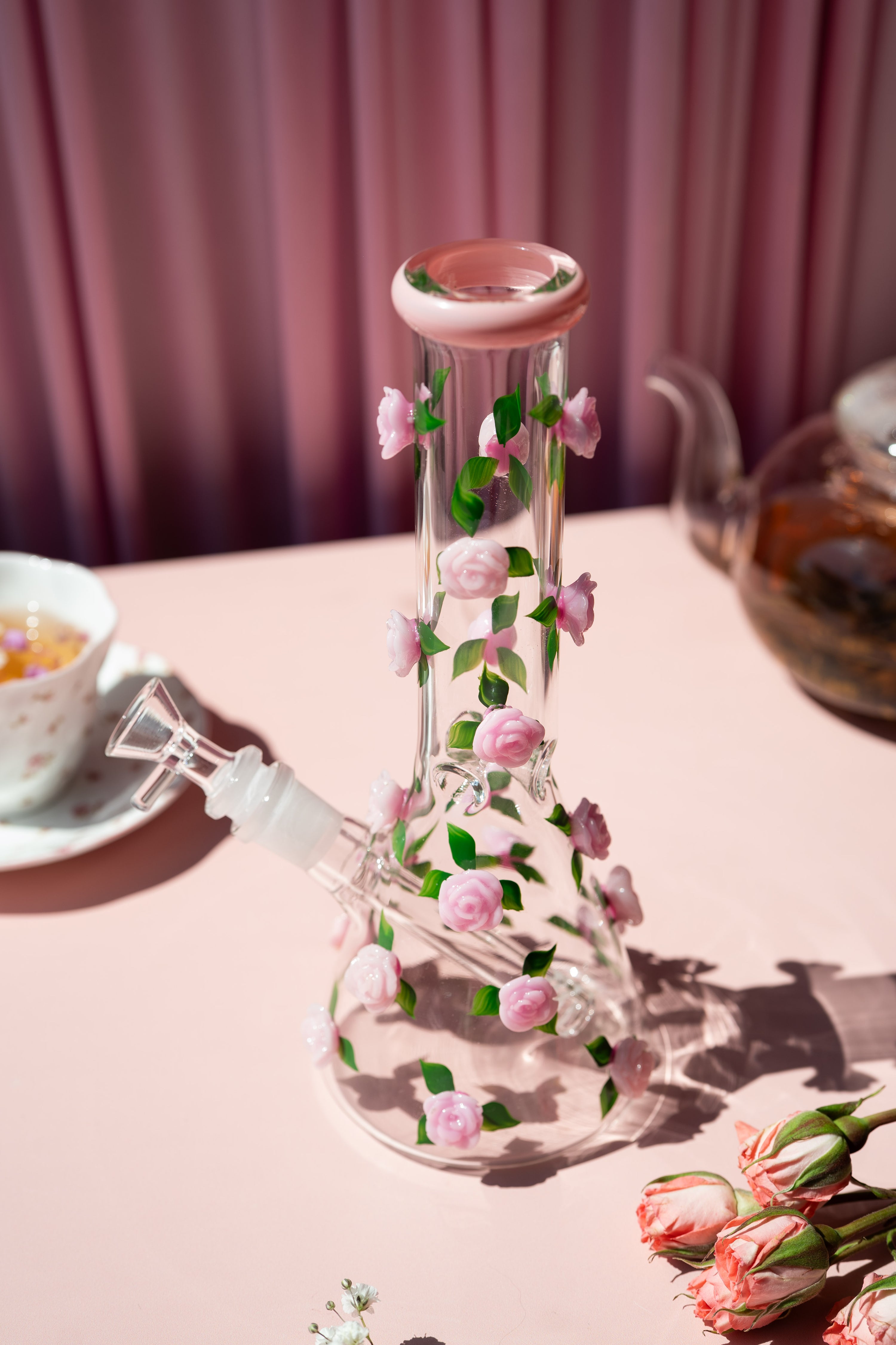 Rosette Beaker Bong