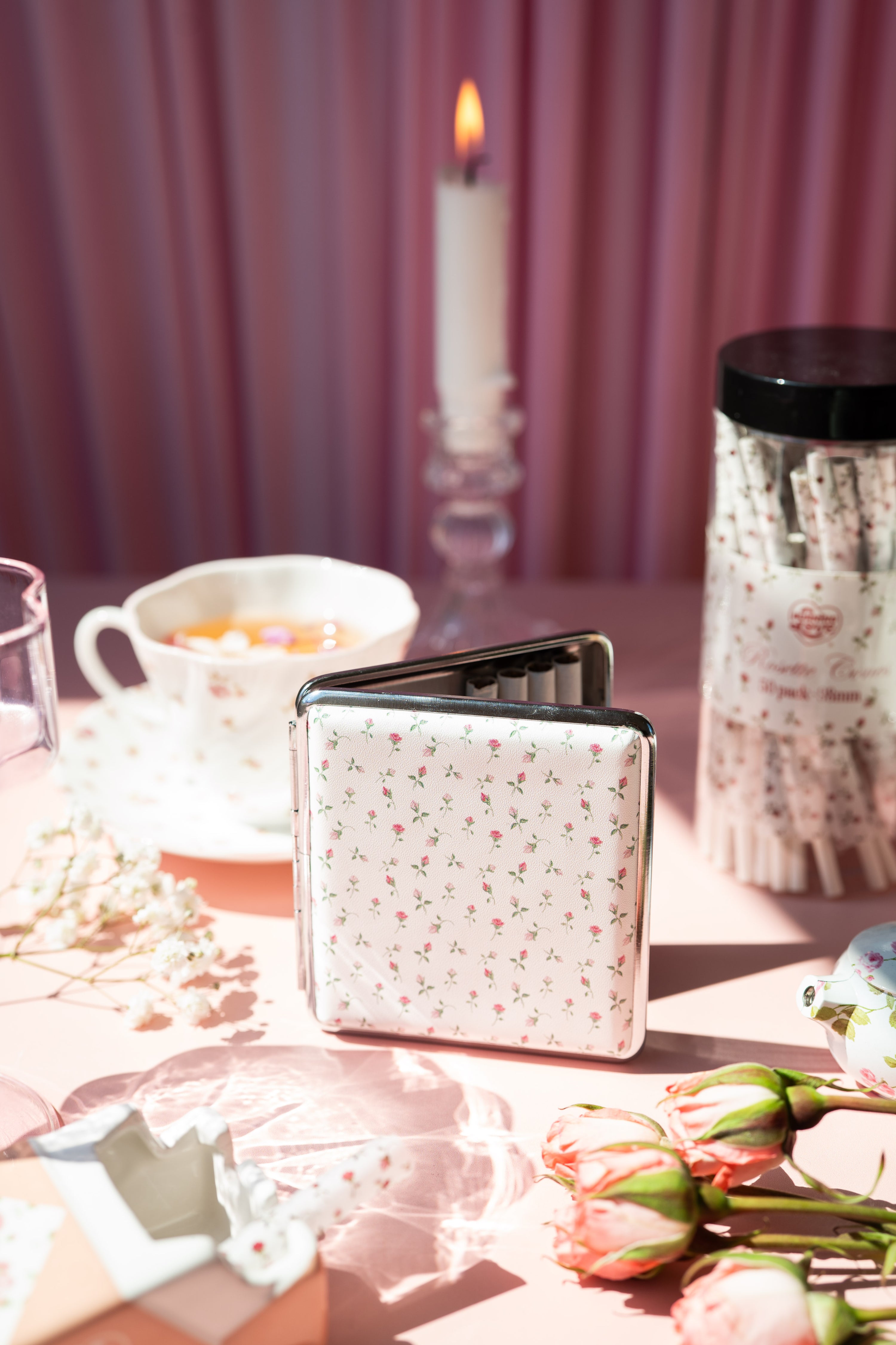 Rosette Cig Case