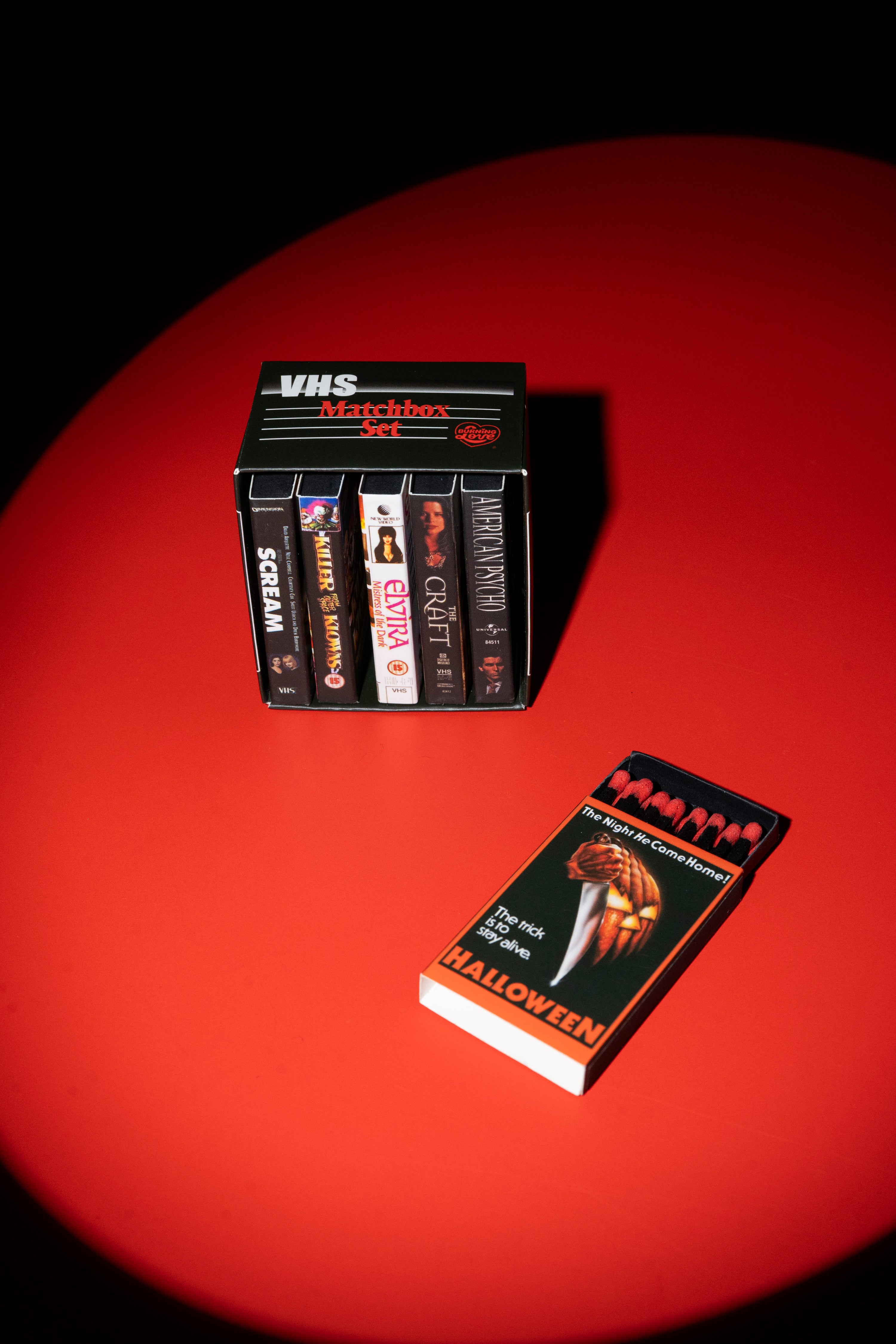 VHS Match Box Set- Horror