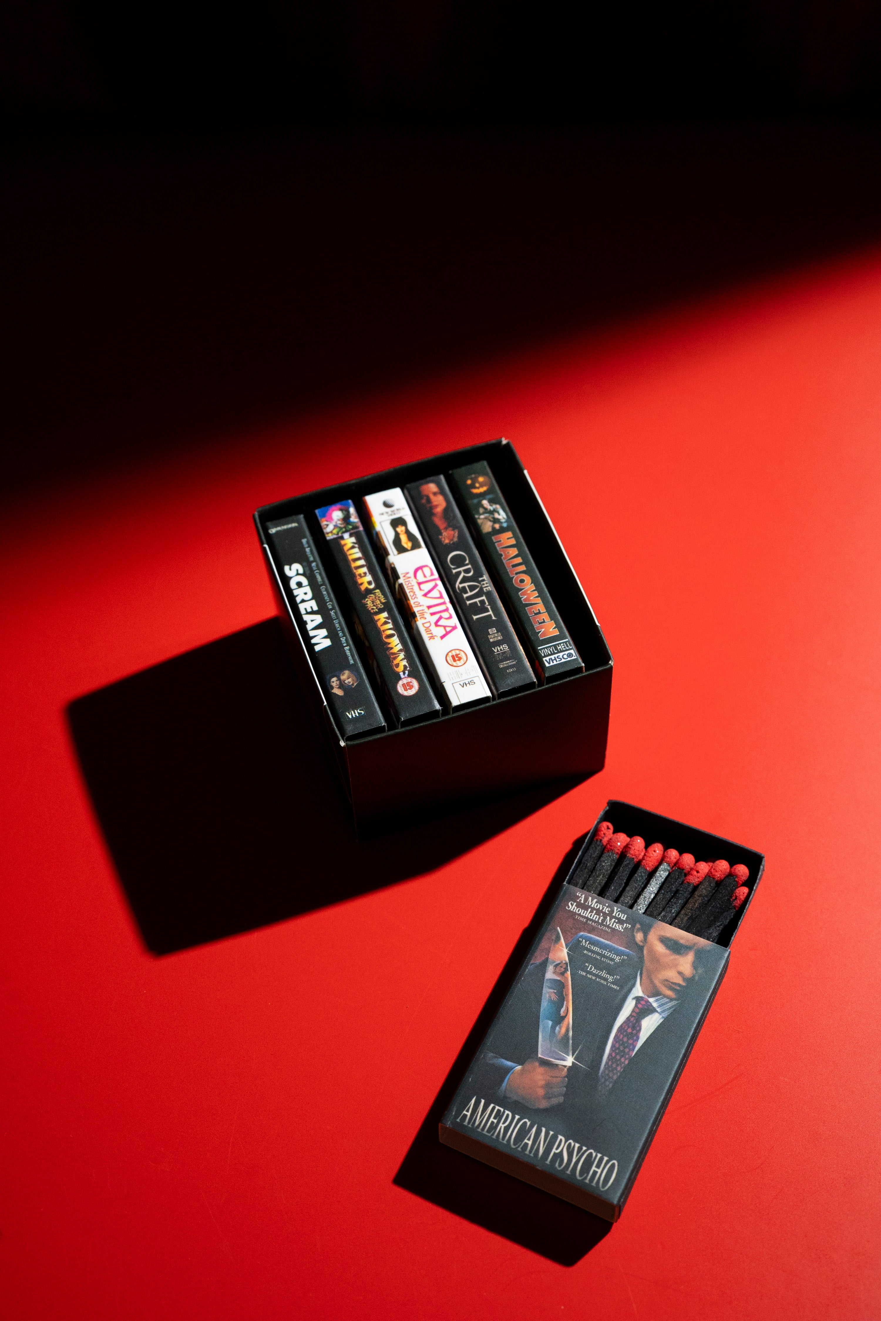 VHS Match Box Set- Horror