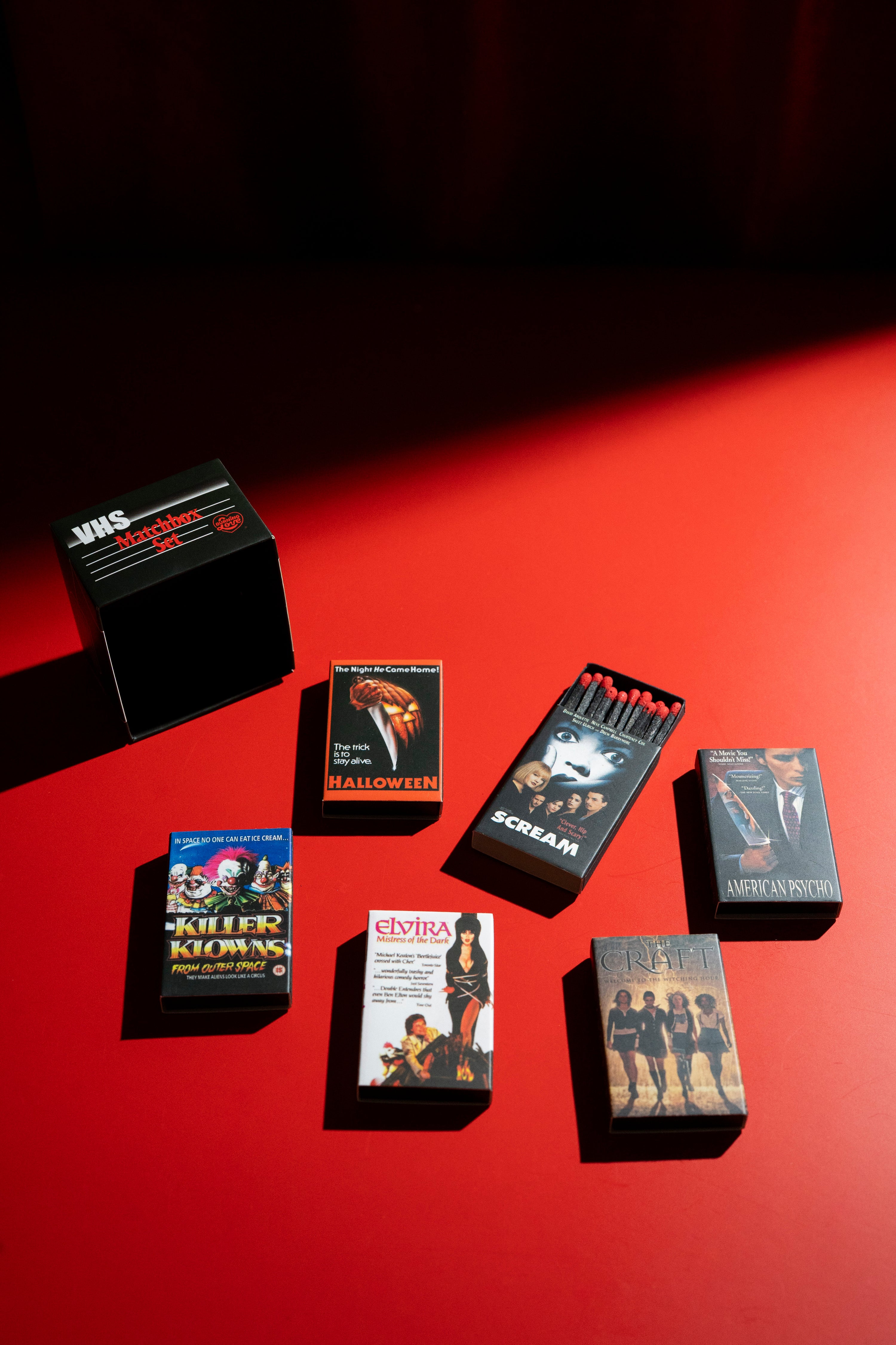 VHS Match Box Set- Horror