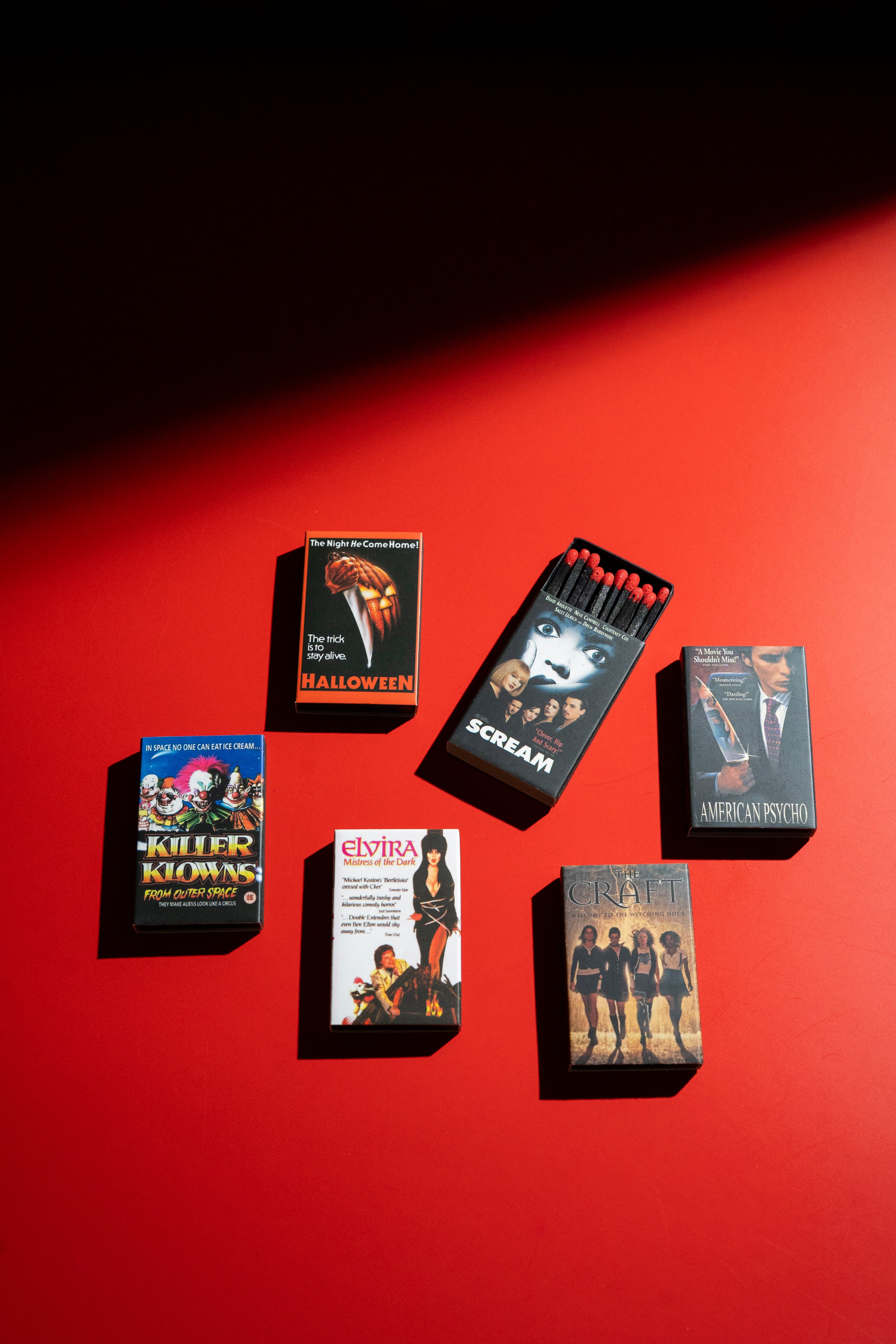 VHS Match Box Set- Horror