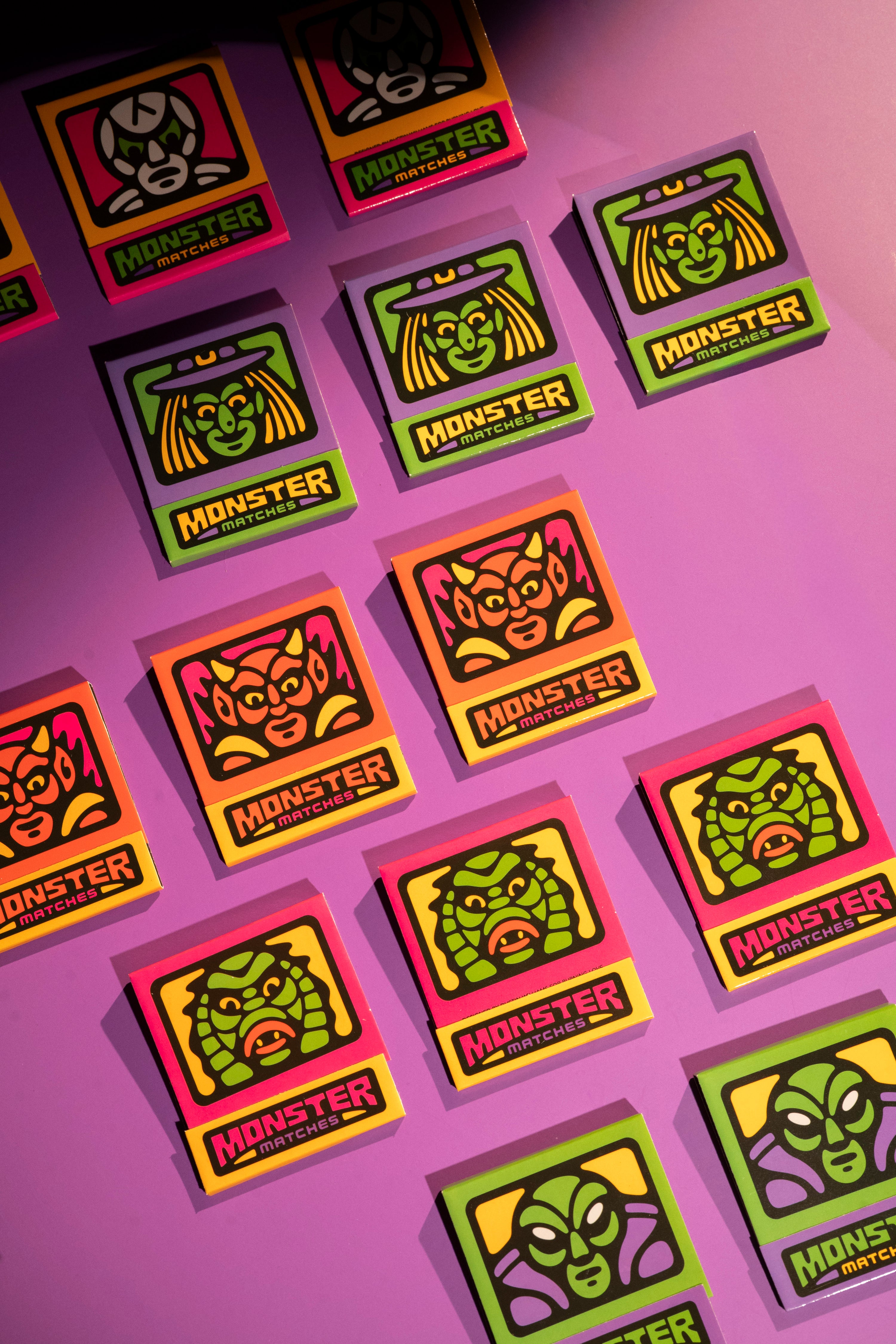 Monster Matchbook- Alien