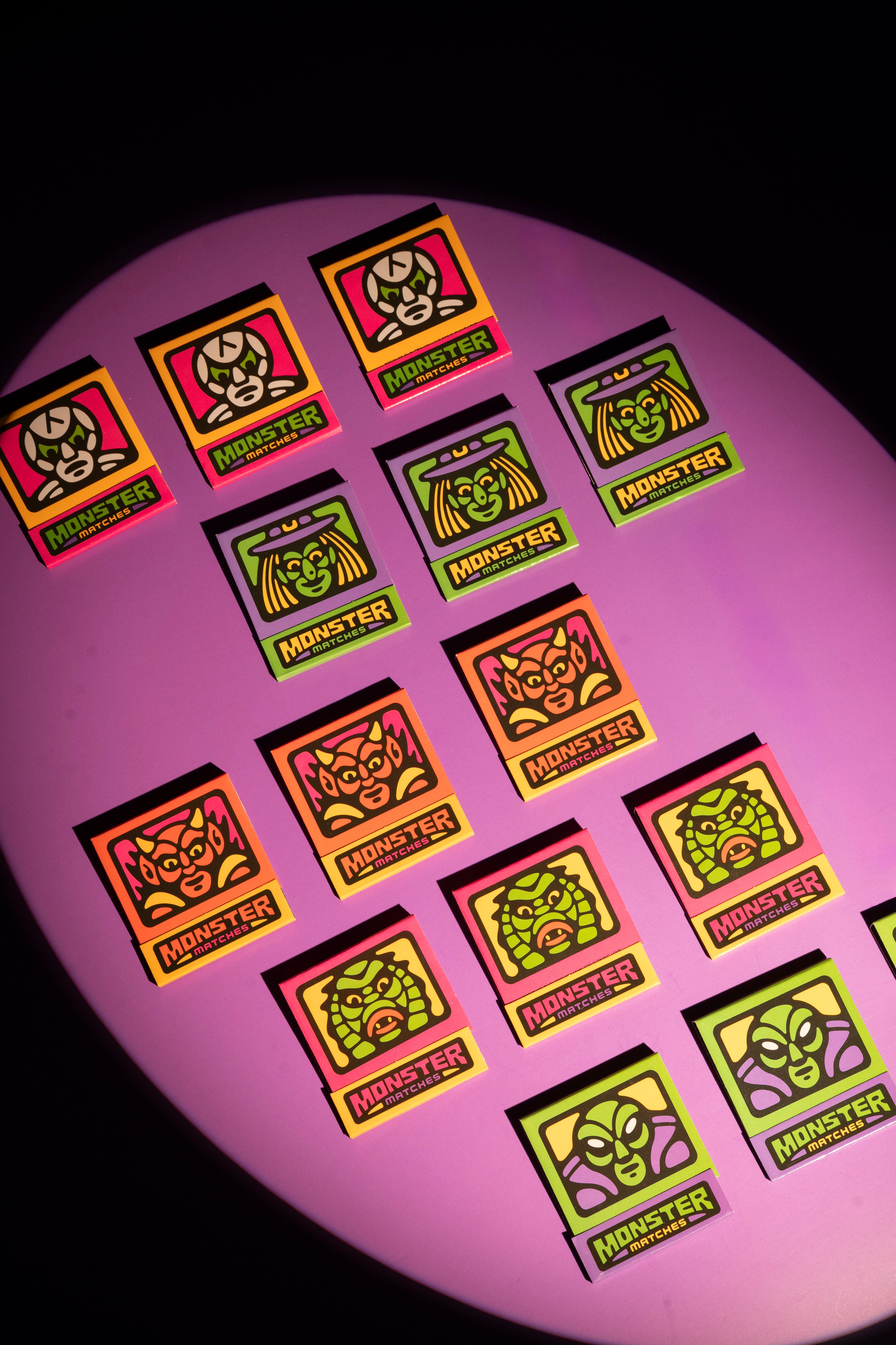 Monster Matchbook- Alien