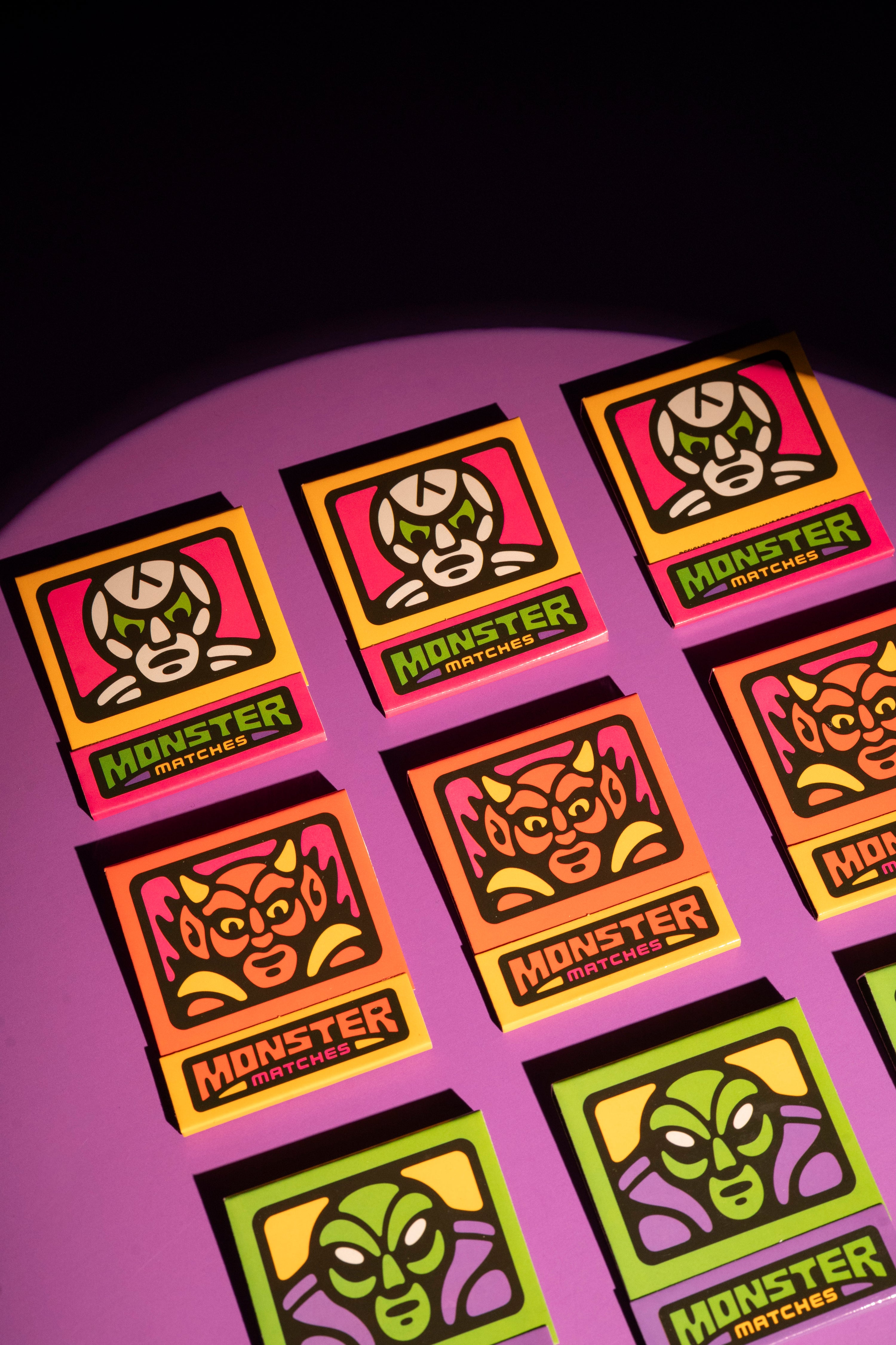 Monster Matchbook- Alien