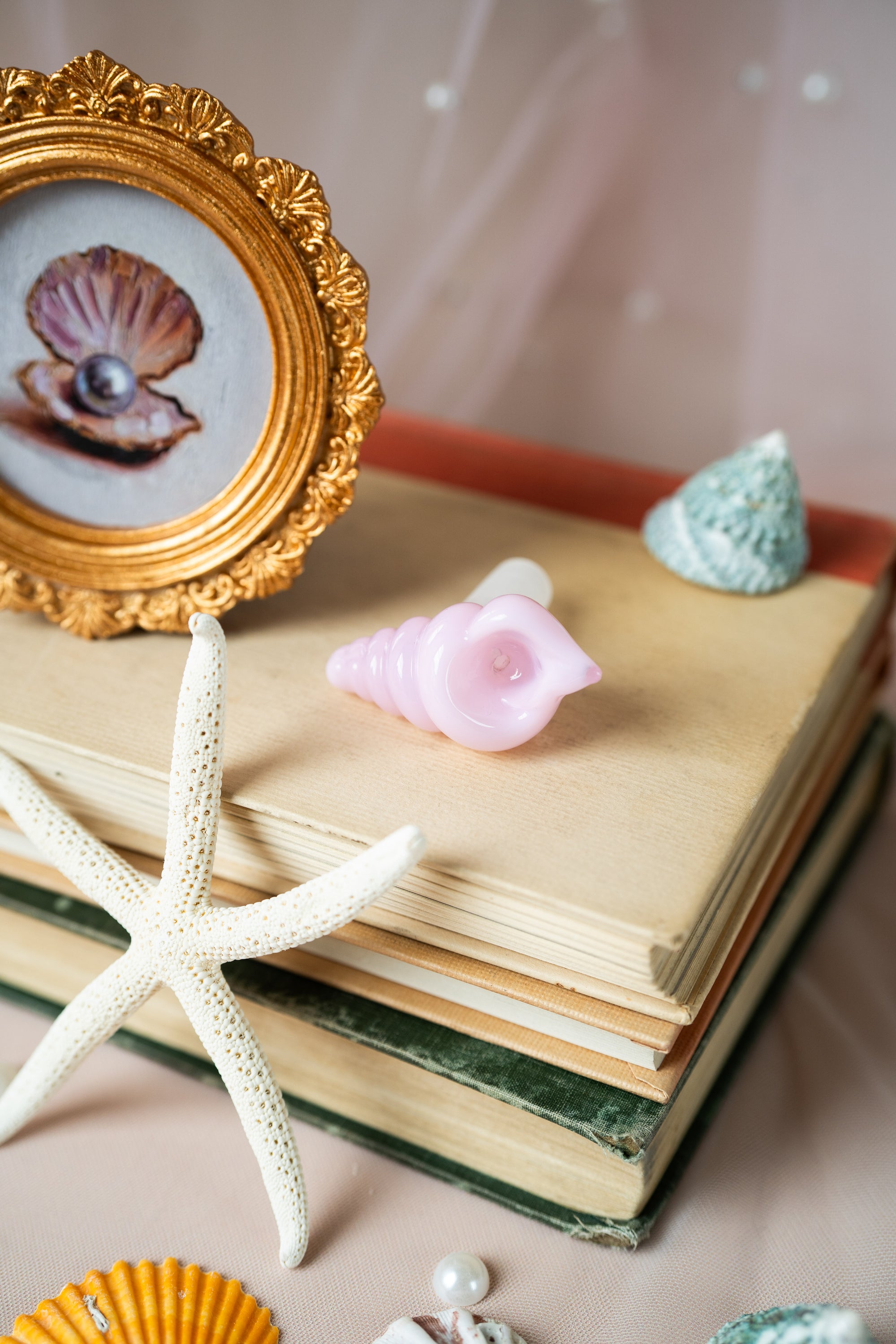 Pink Shell Slide