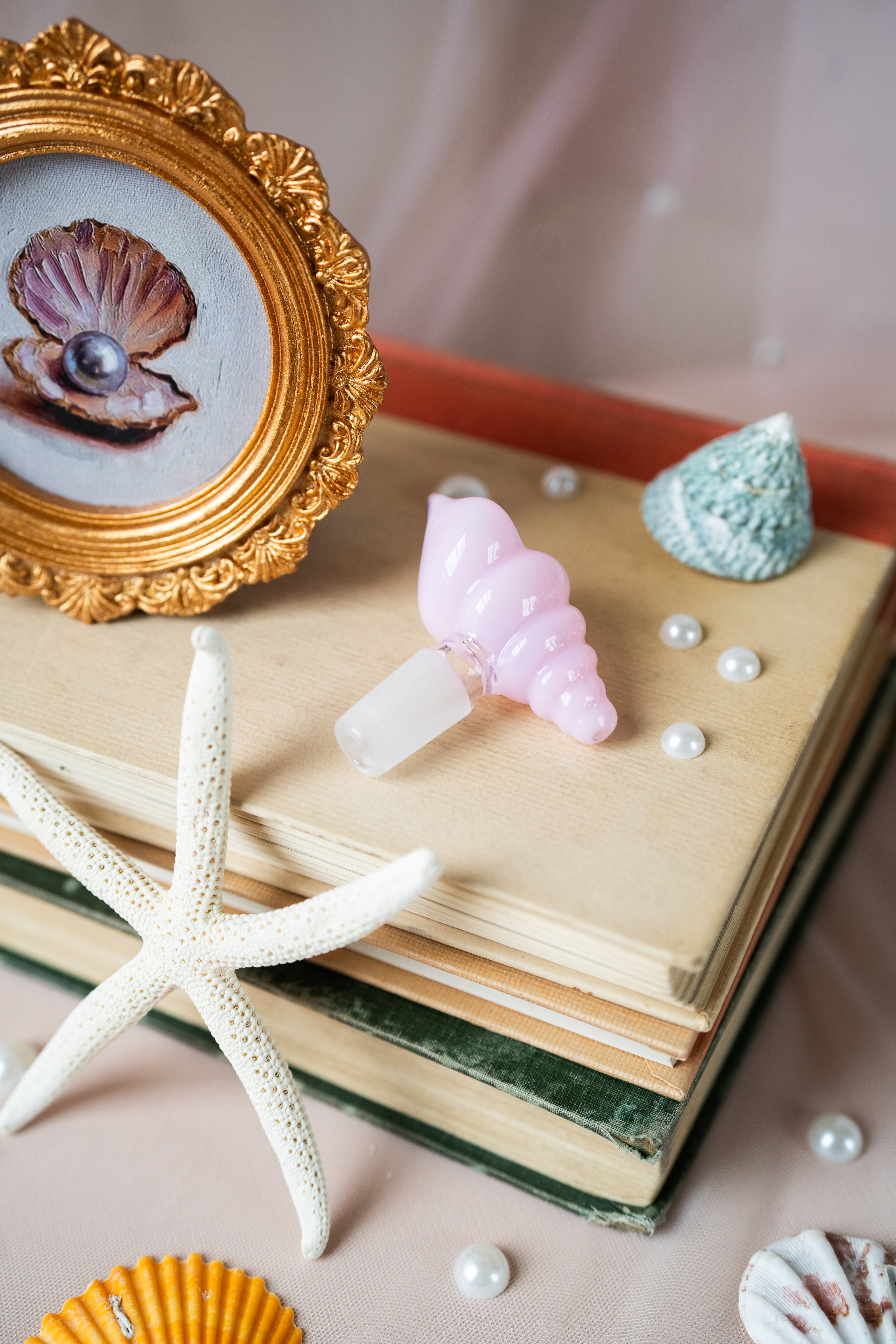 Pink Shell Slide
