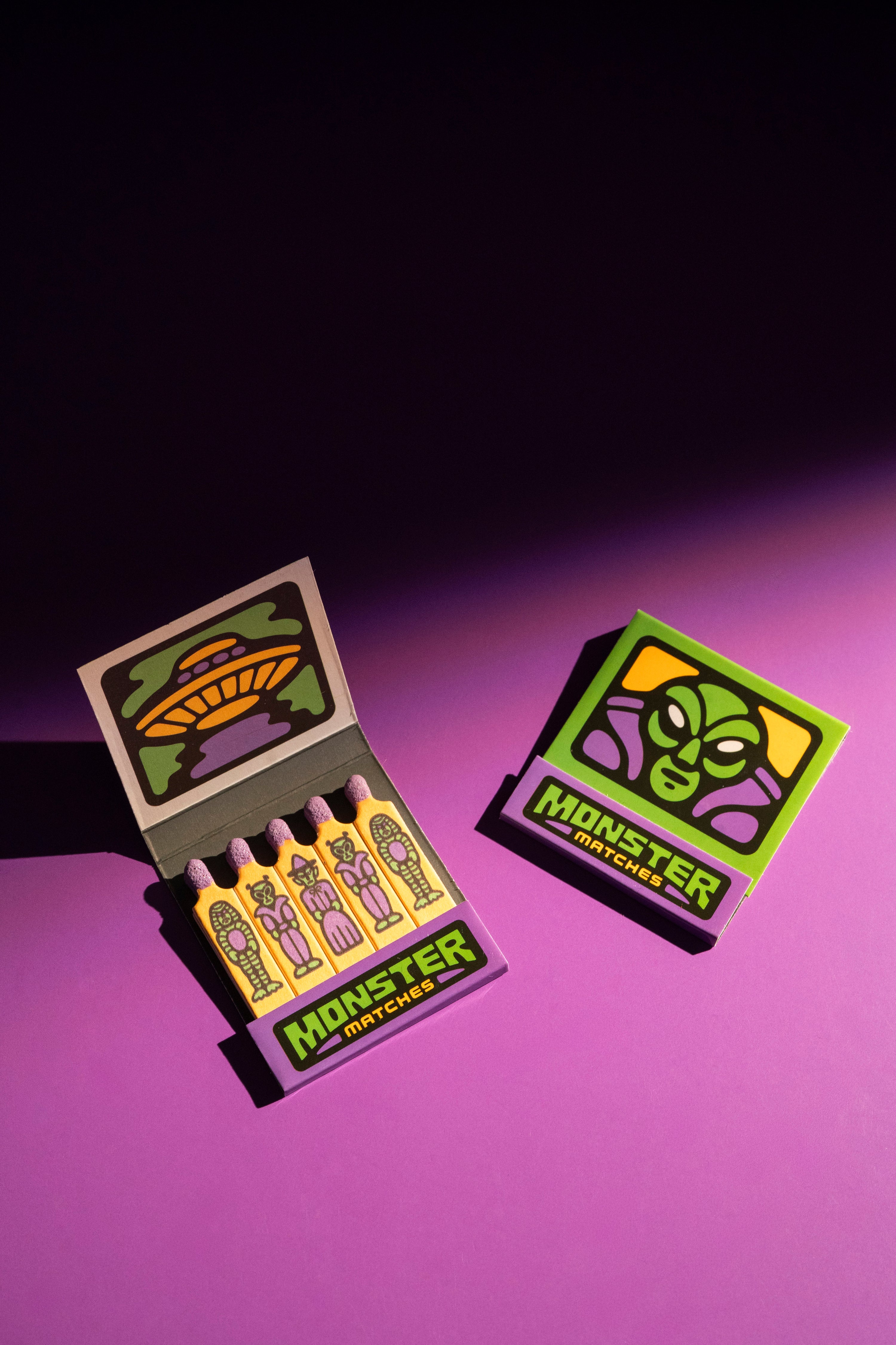 Monster Matchbook- Alien