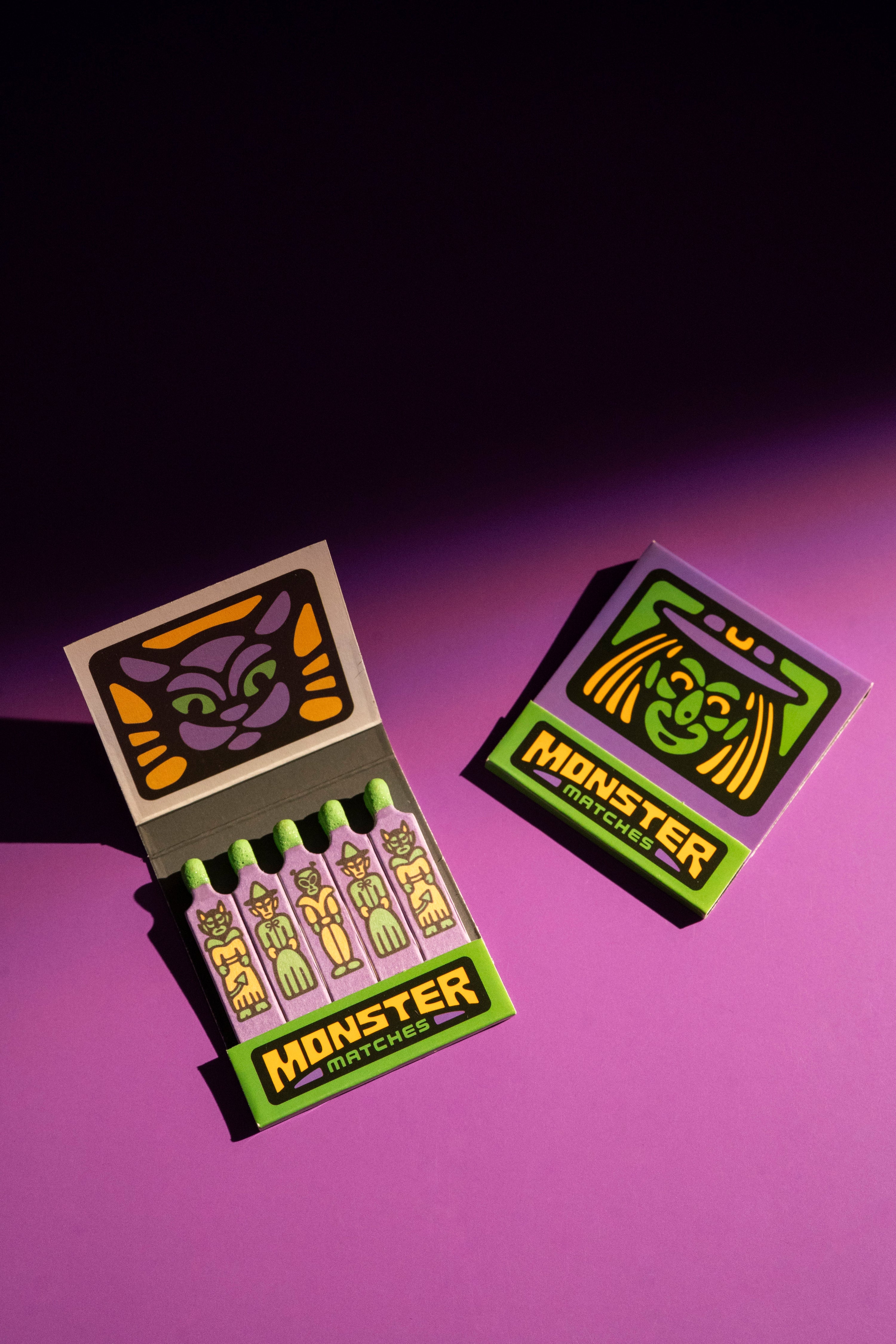Monster Matchbook- Witch