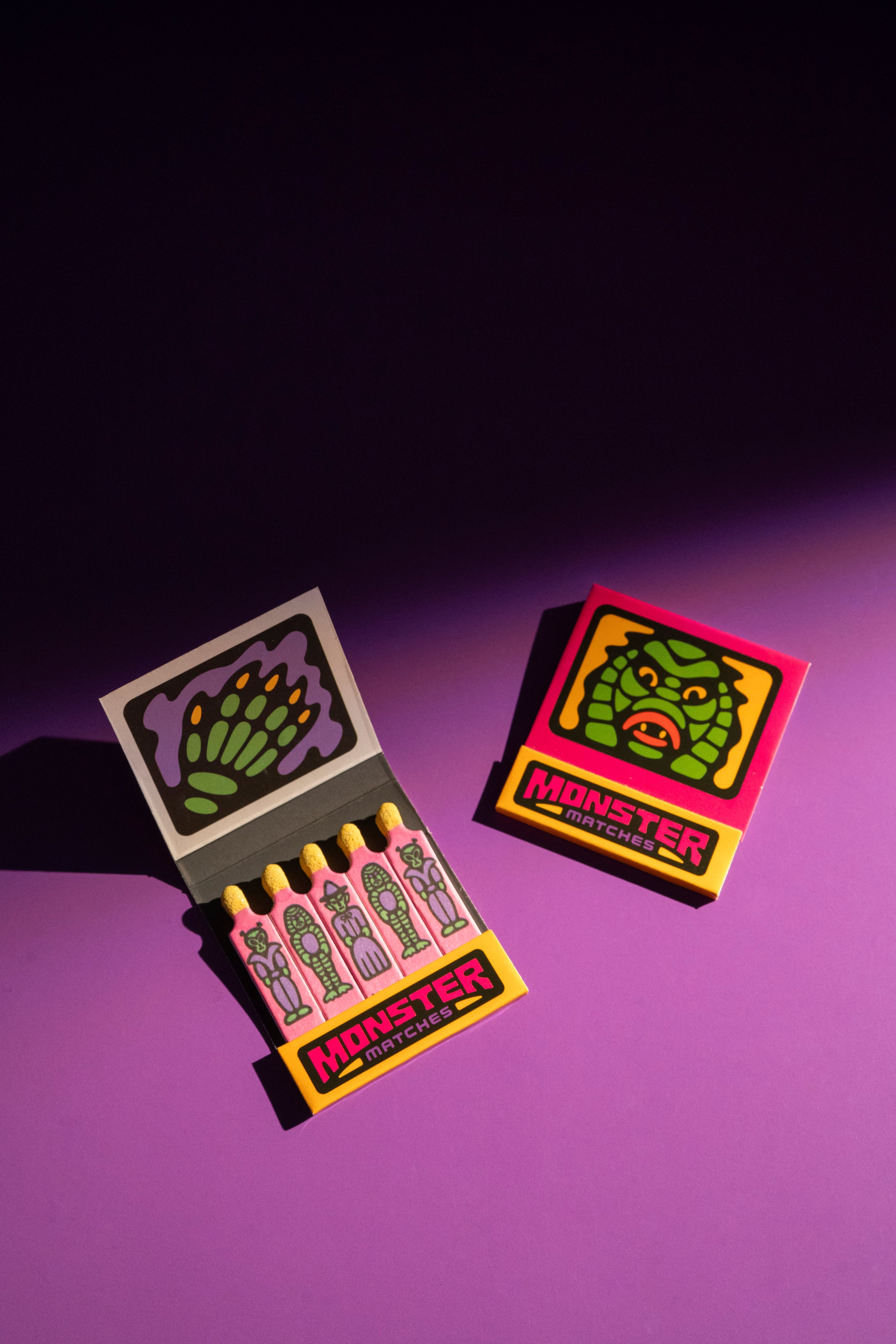 Monster Matchbook- Swamp Creature