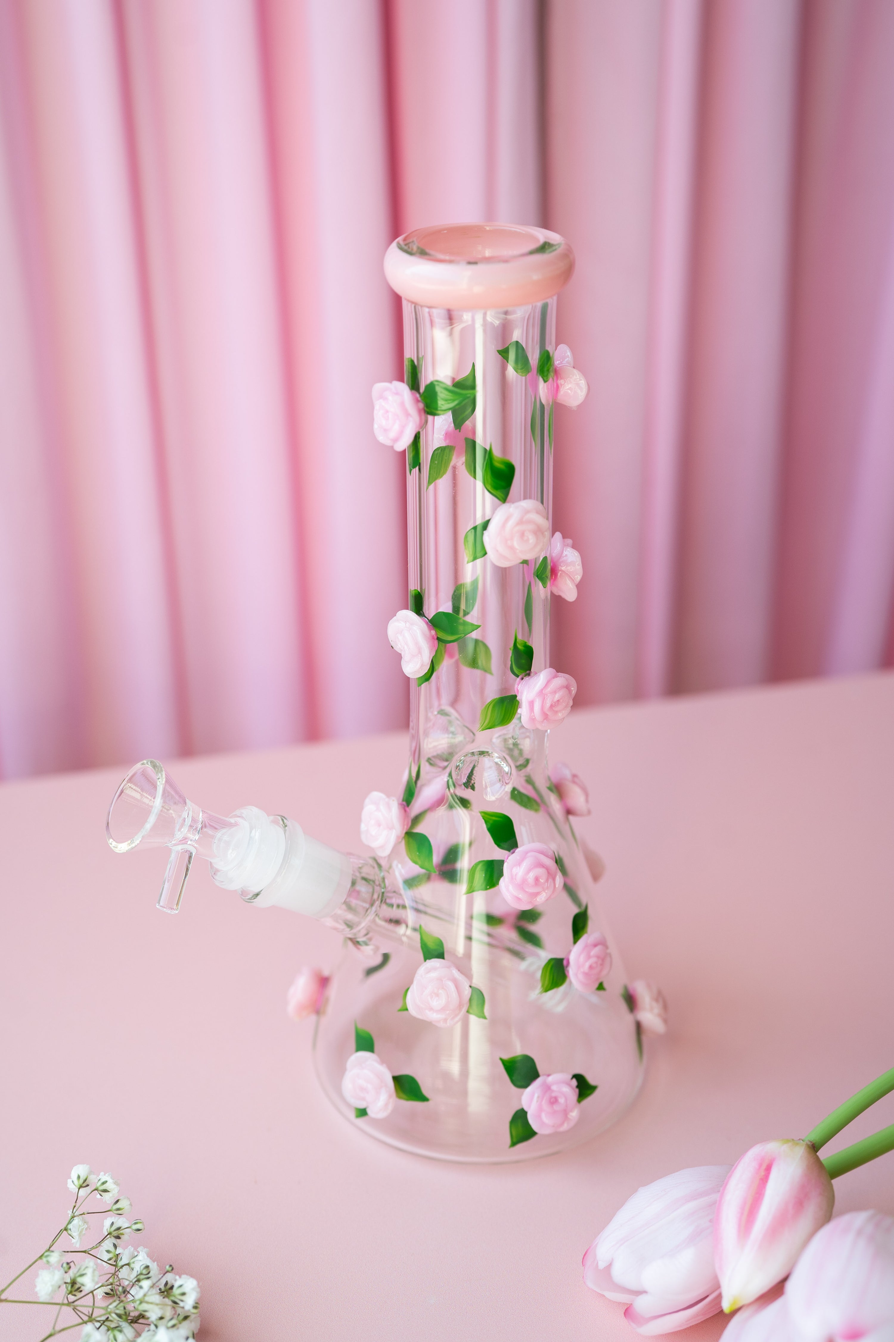 Rosette Beaker Bong