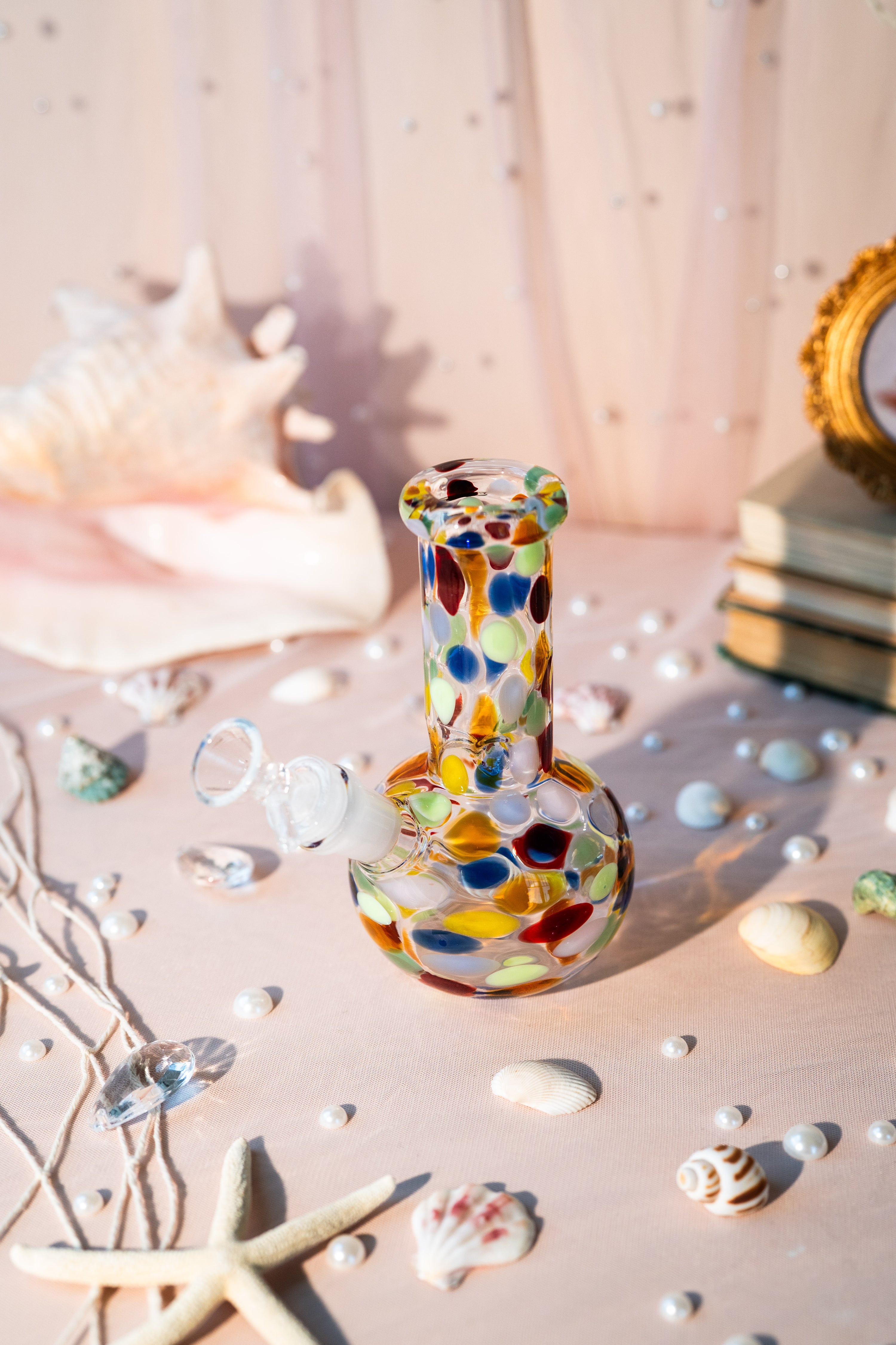 Dottie Mini Bong- Rainbow
