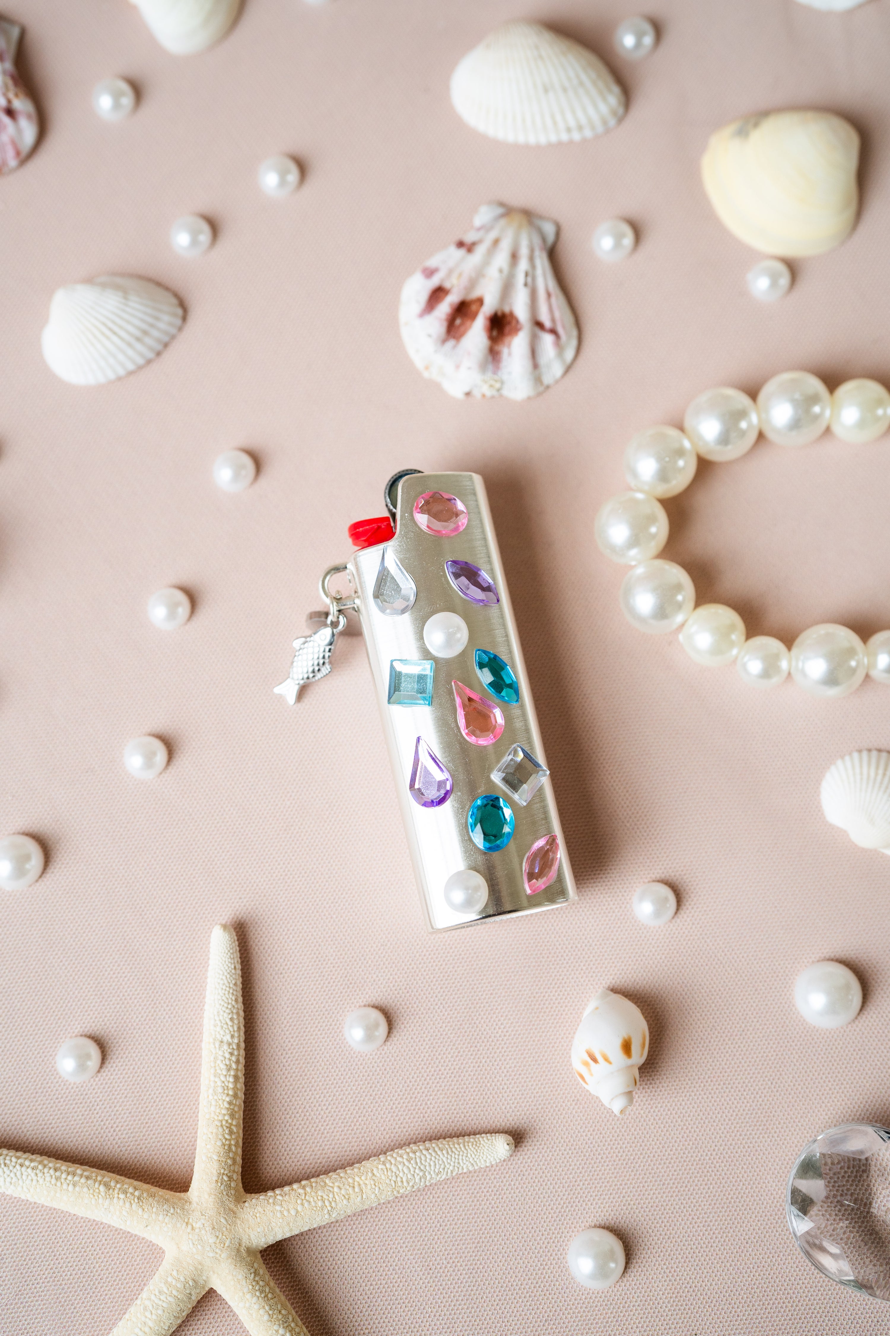 Sea Glass Lighter Case