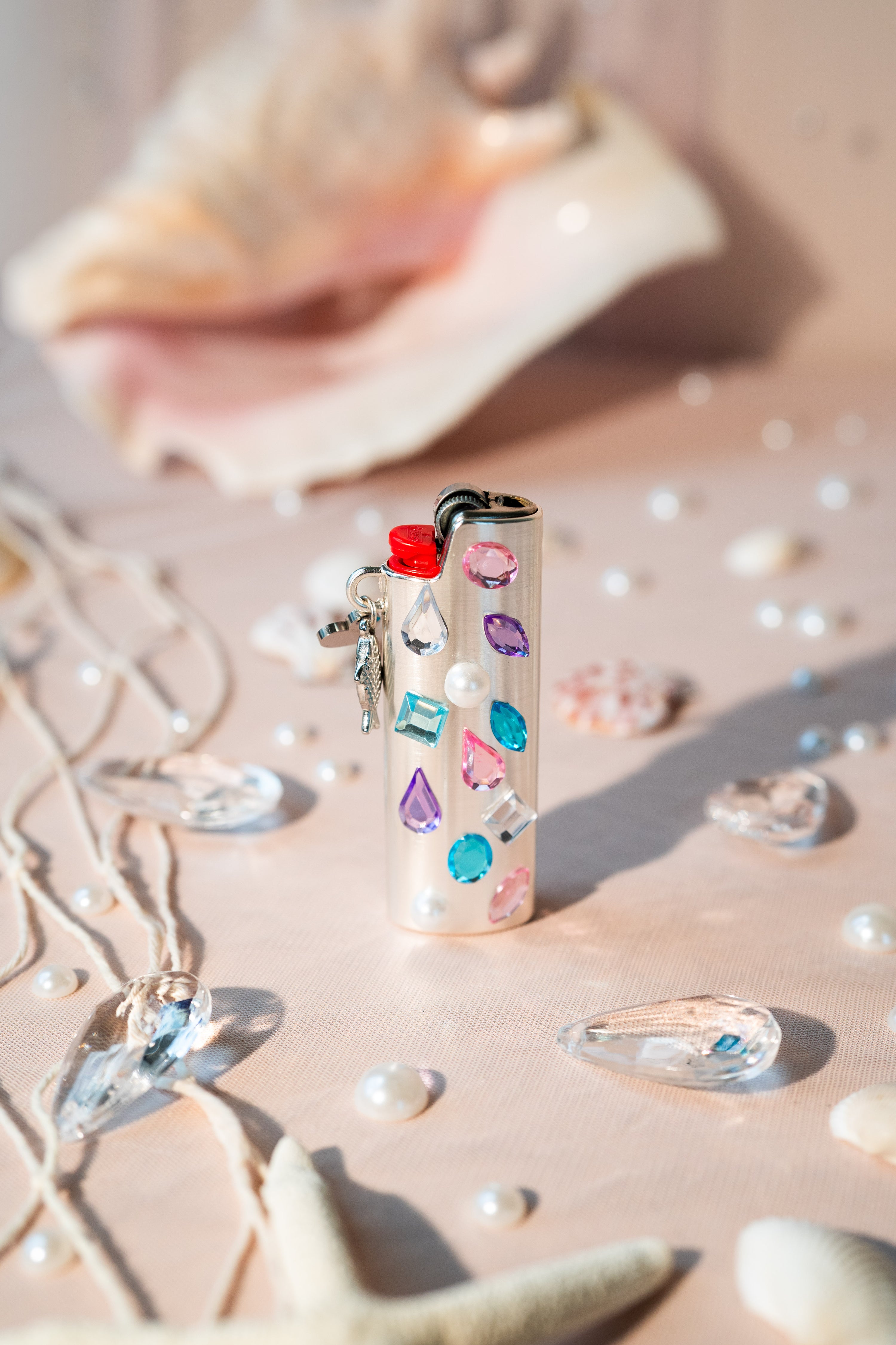 Sea Glass Lighter Case