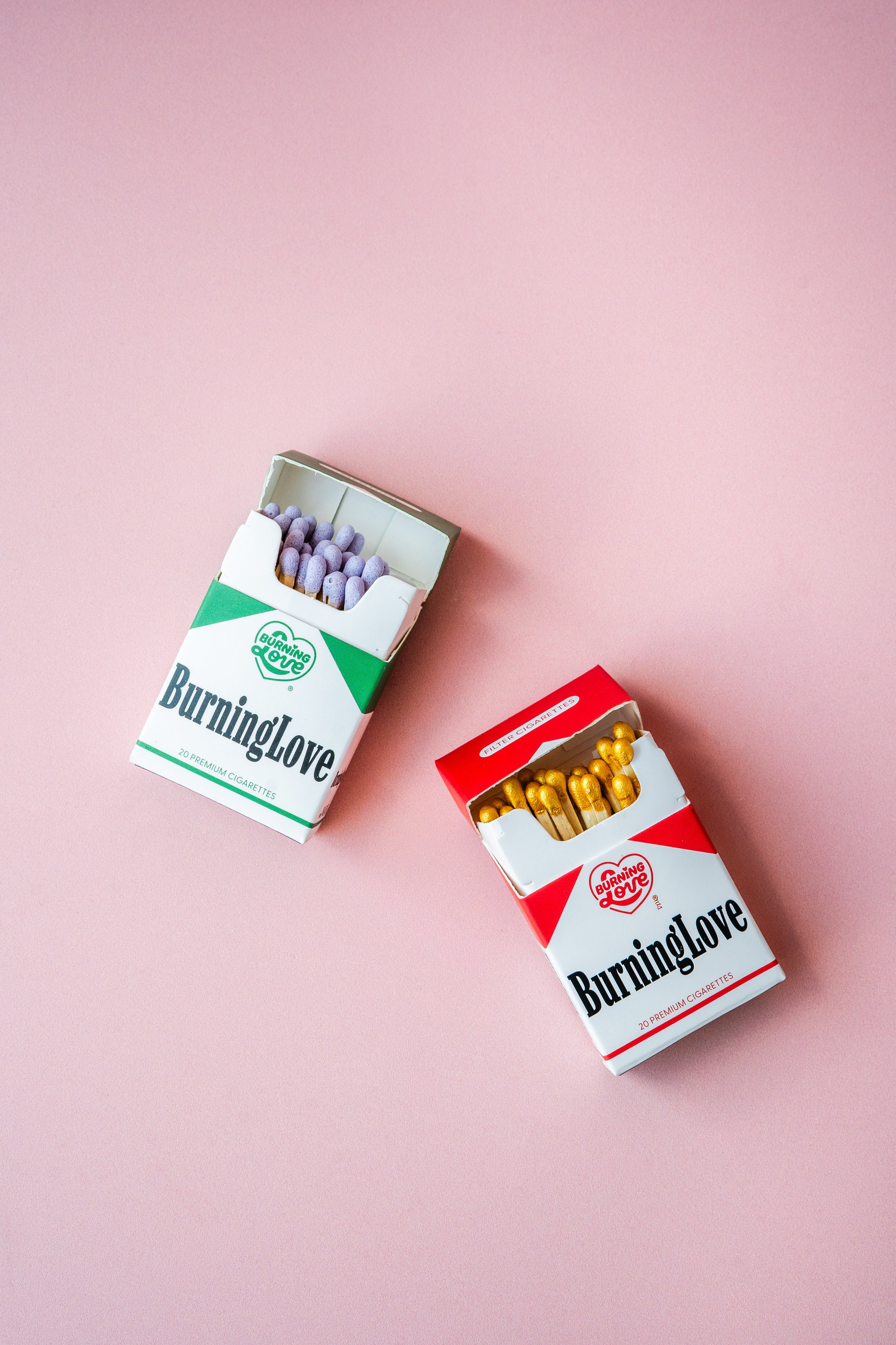 Cig Box Matches- Menthol
