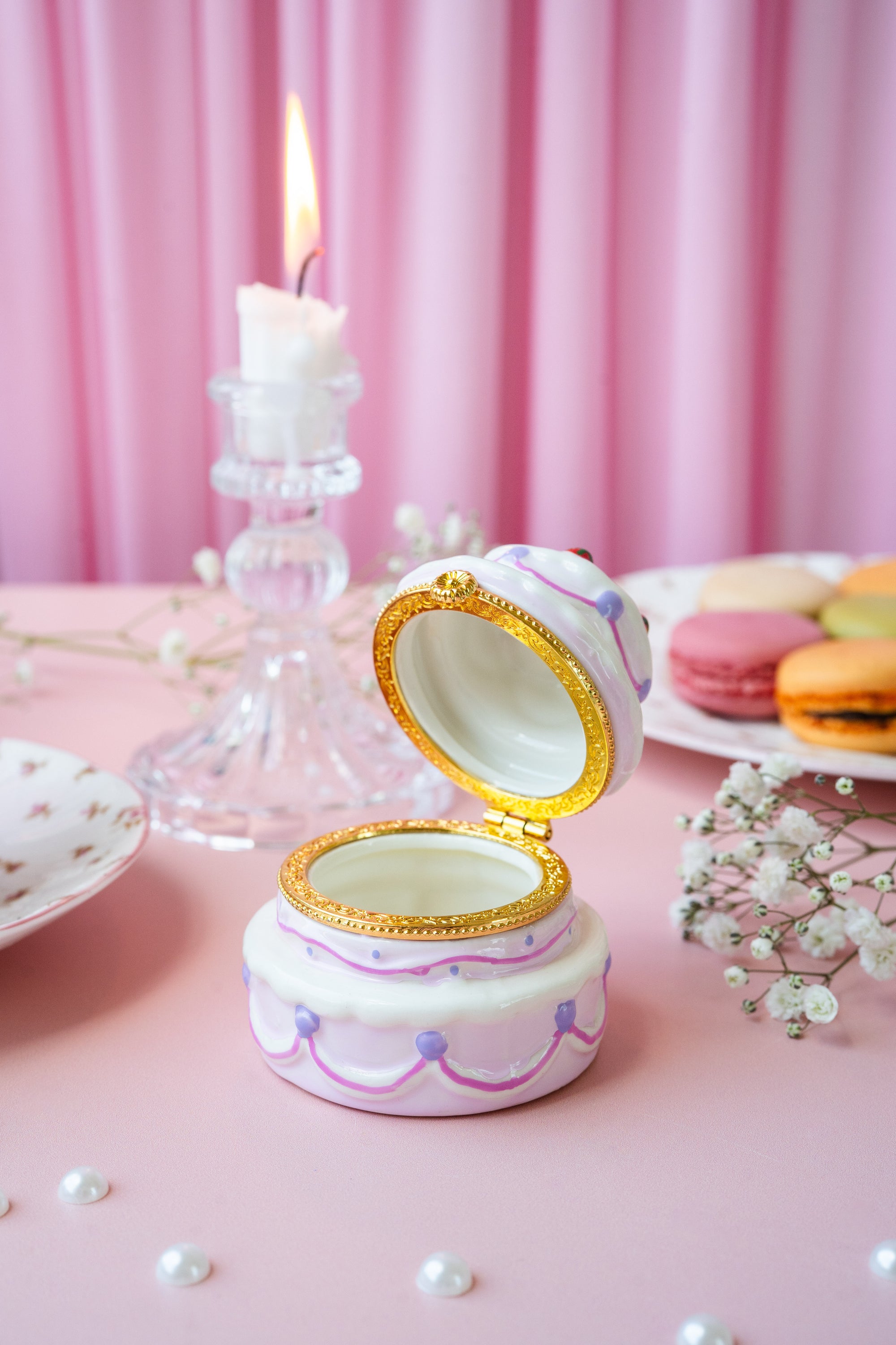 Strawberry Cake Trinket Box