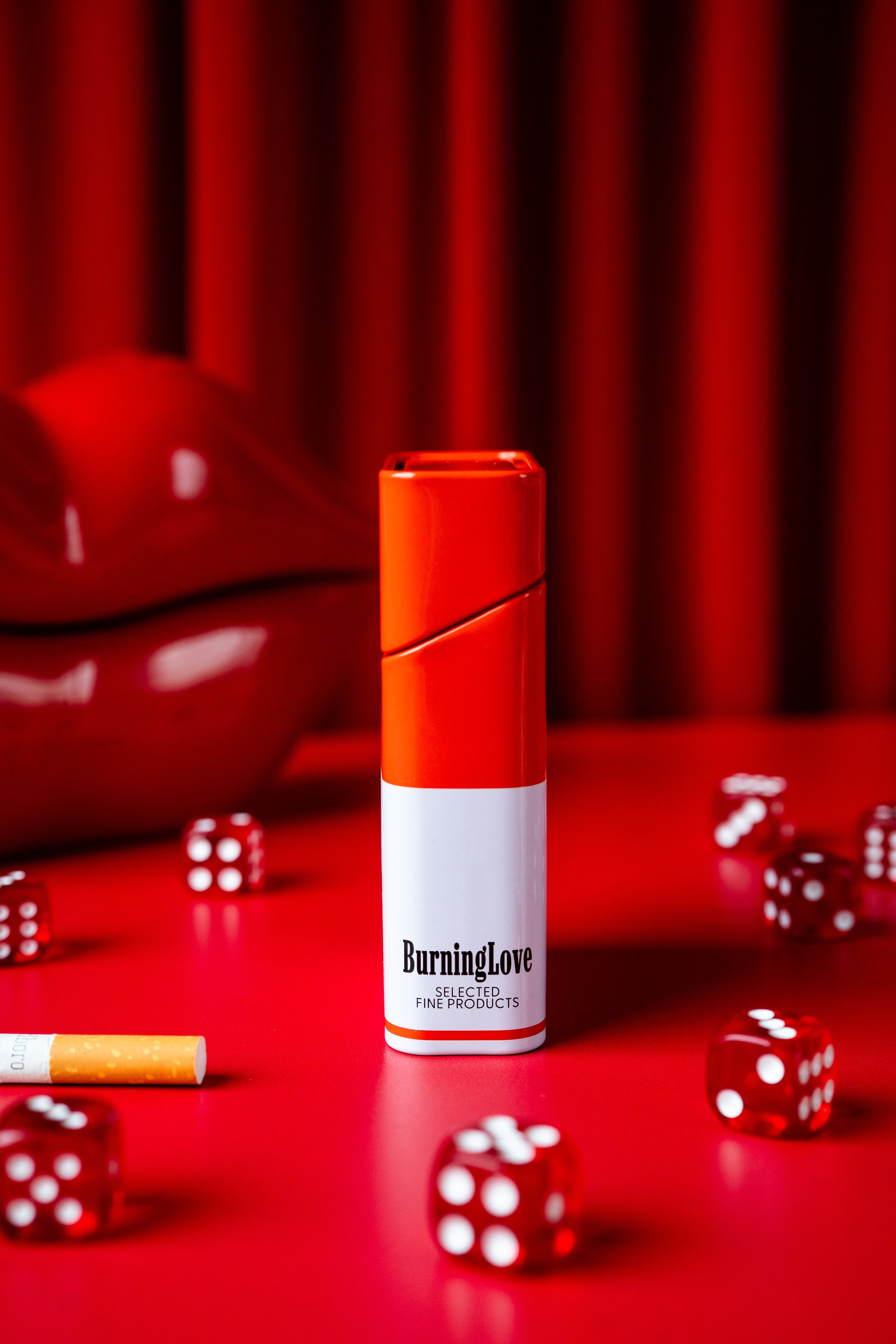 Tin Cig Case- Burning Love