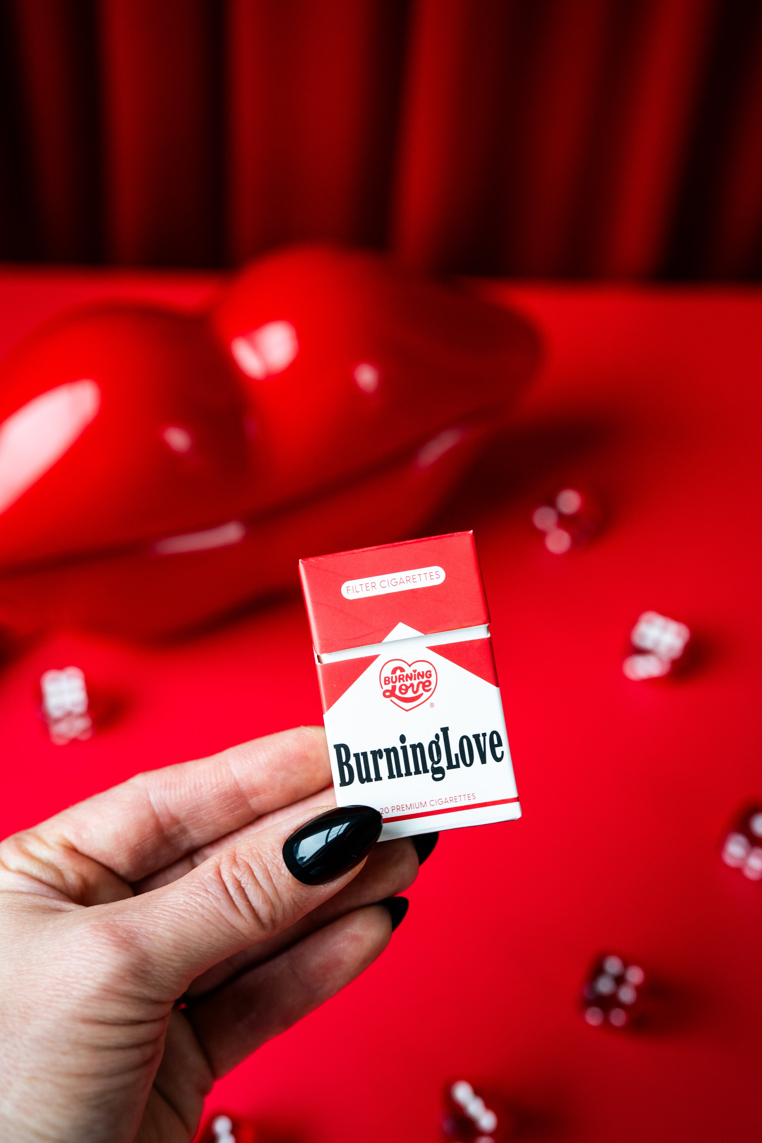 Cig Box Matches- Burning Love