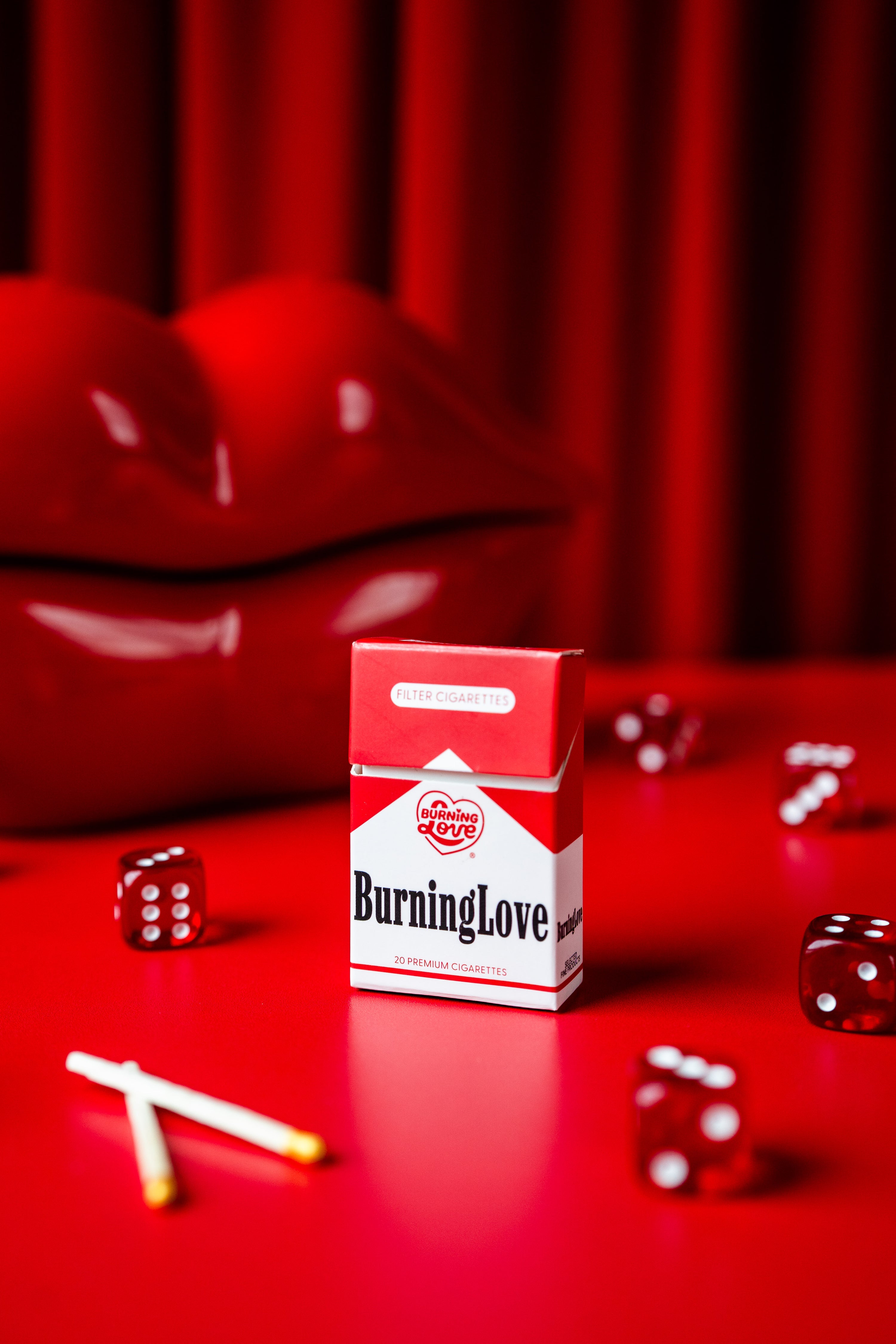 Cig Box Matches- Burning Love
