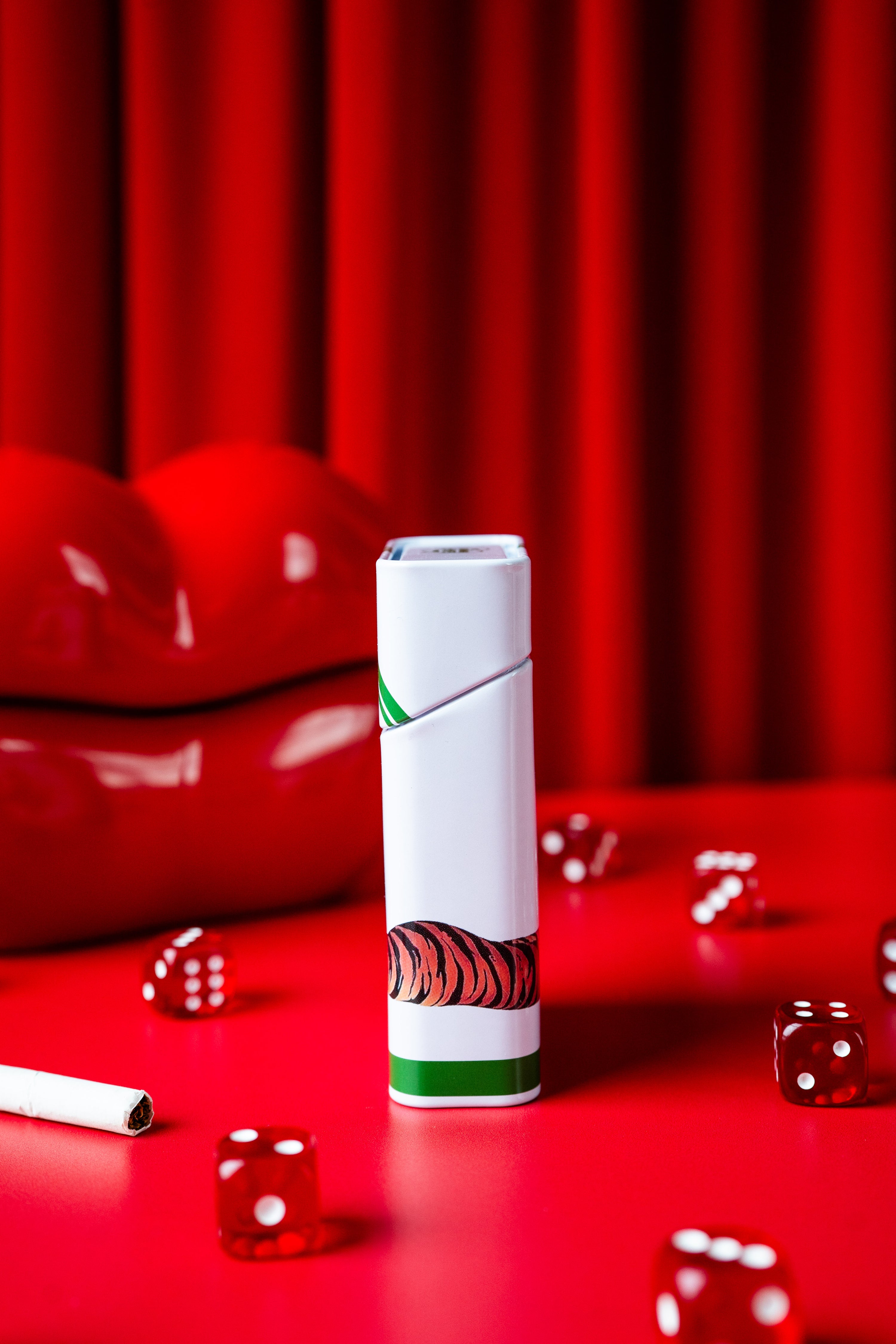 Tin Cig Case- Tiger