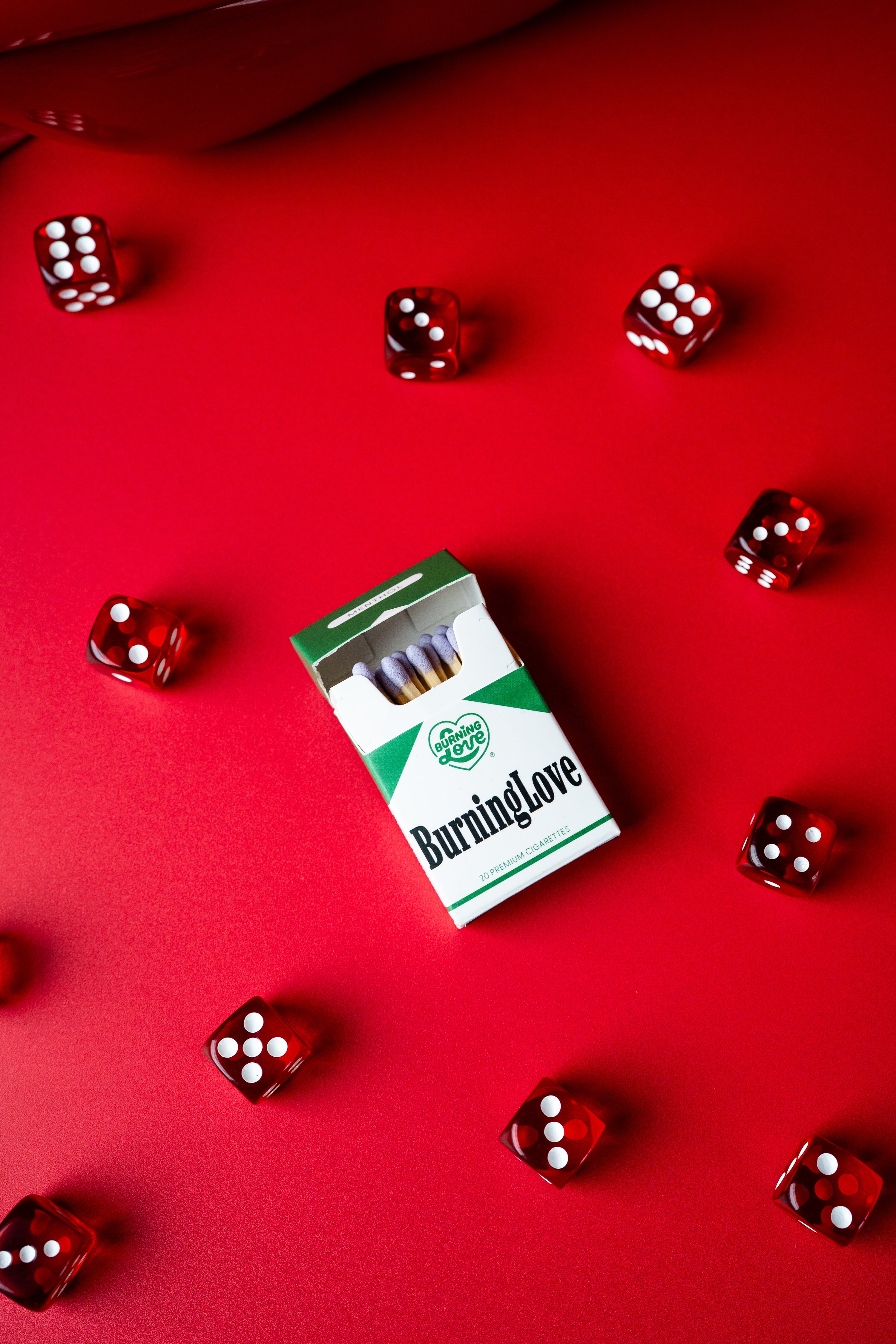 Cig Box Matches- Menthol