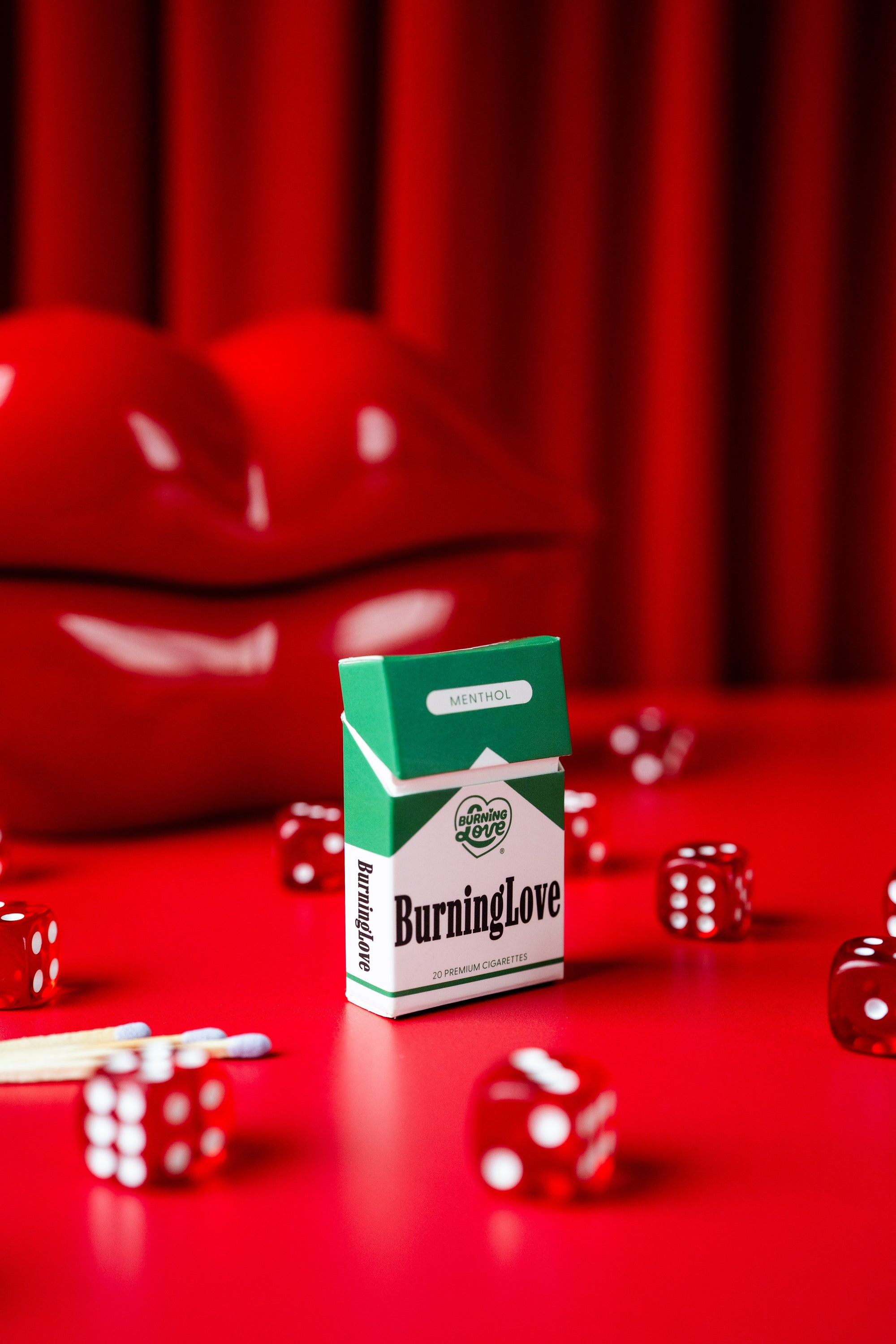 Cig Box Matches- Menthol