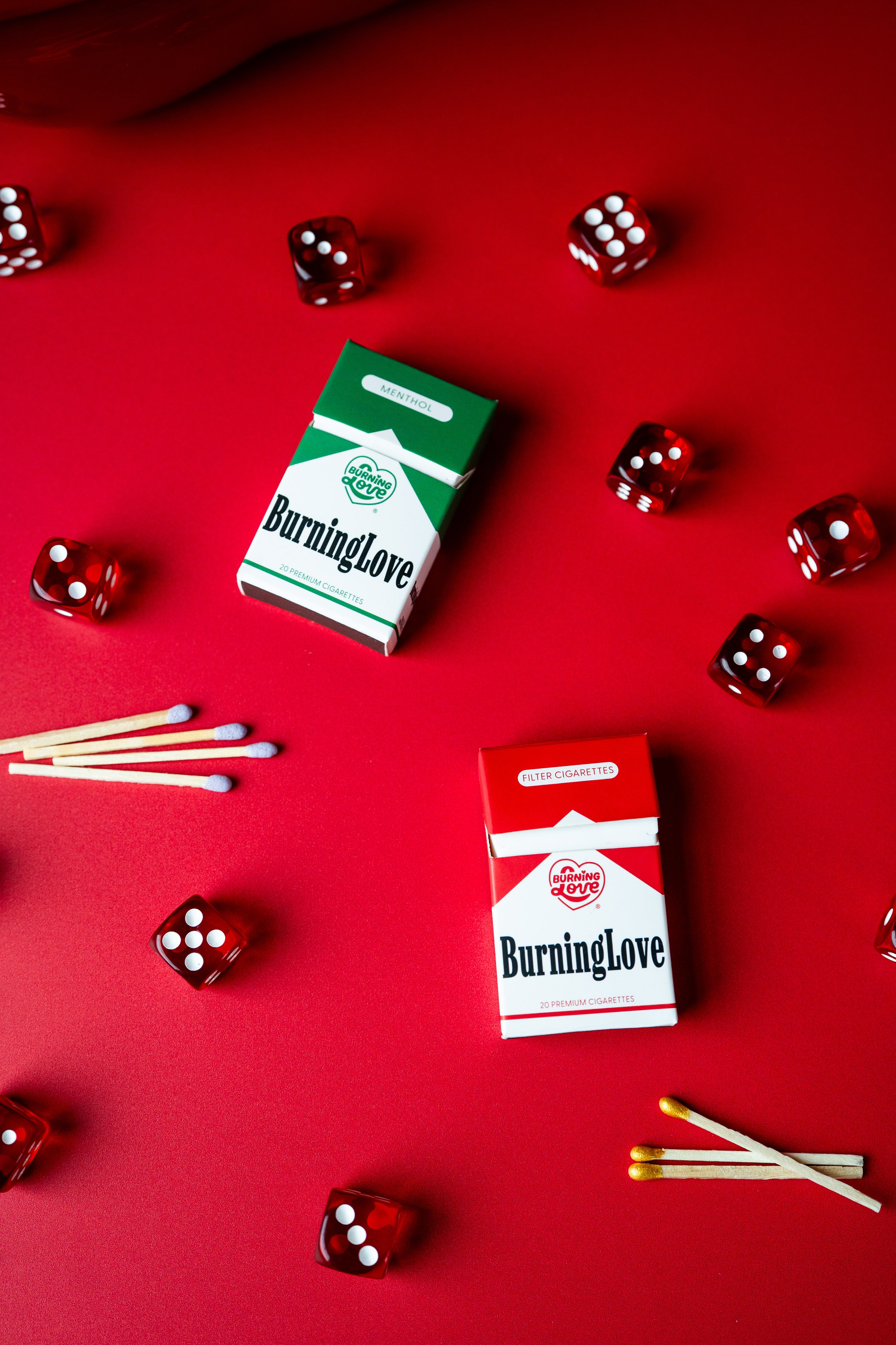 Cig Box Matches- Menthol