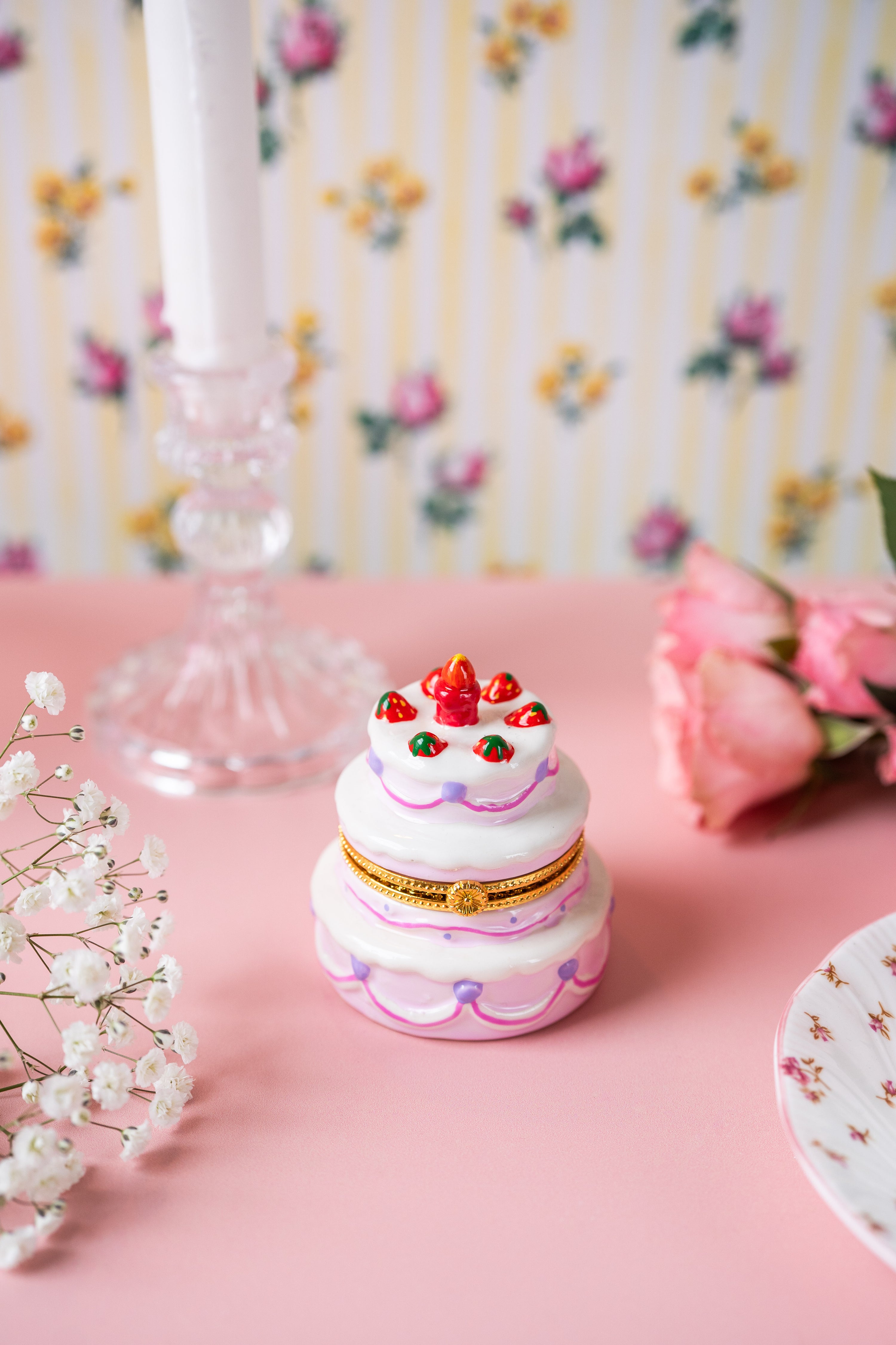 Strawberry Cake Trinket Box