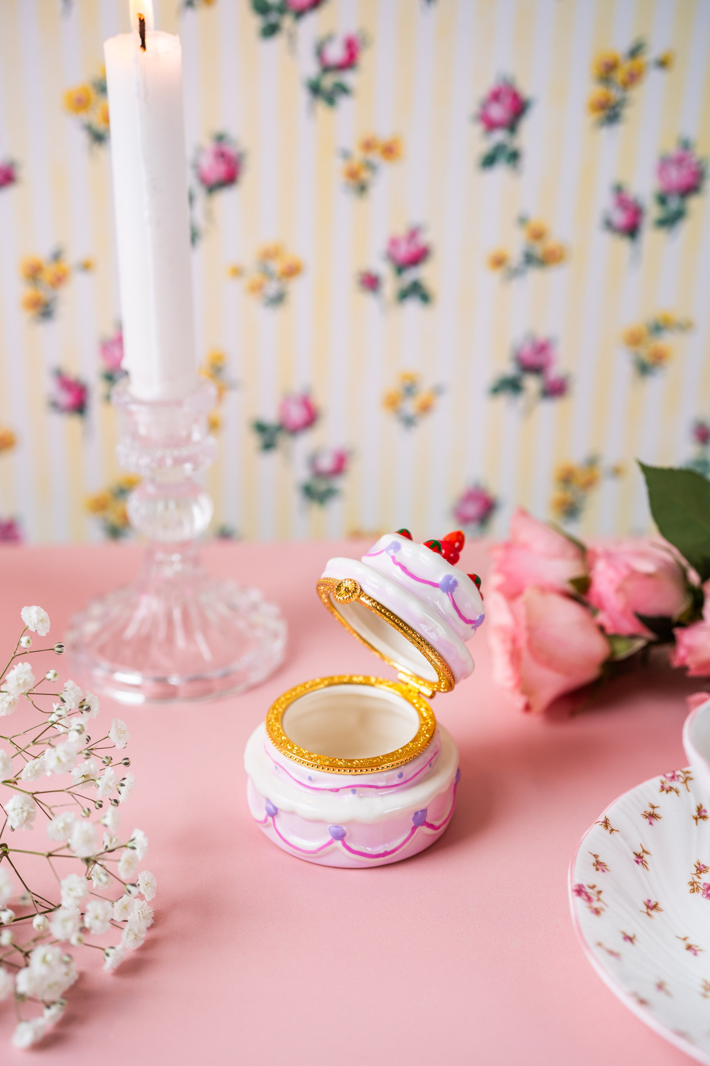 Strawberry Cake Trinket Box