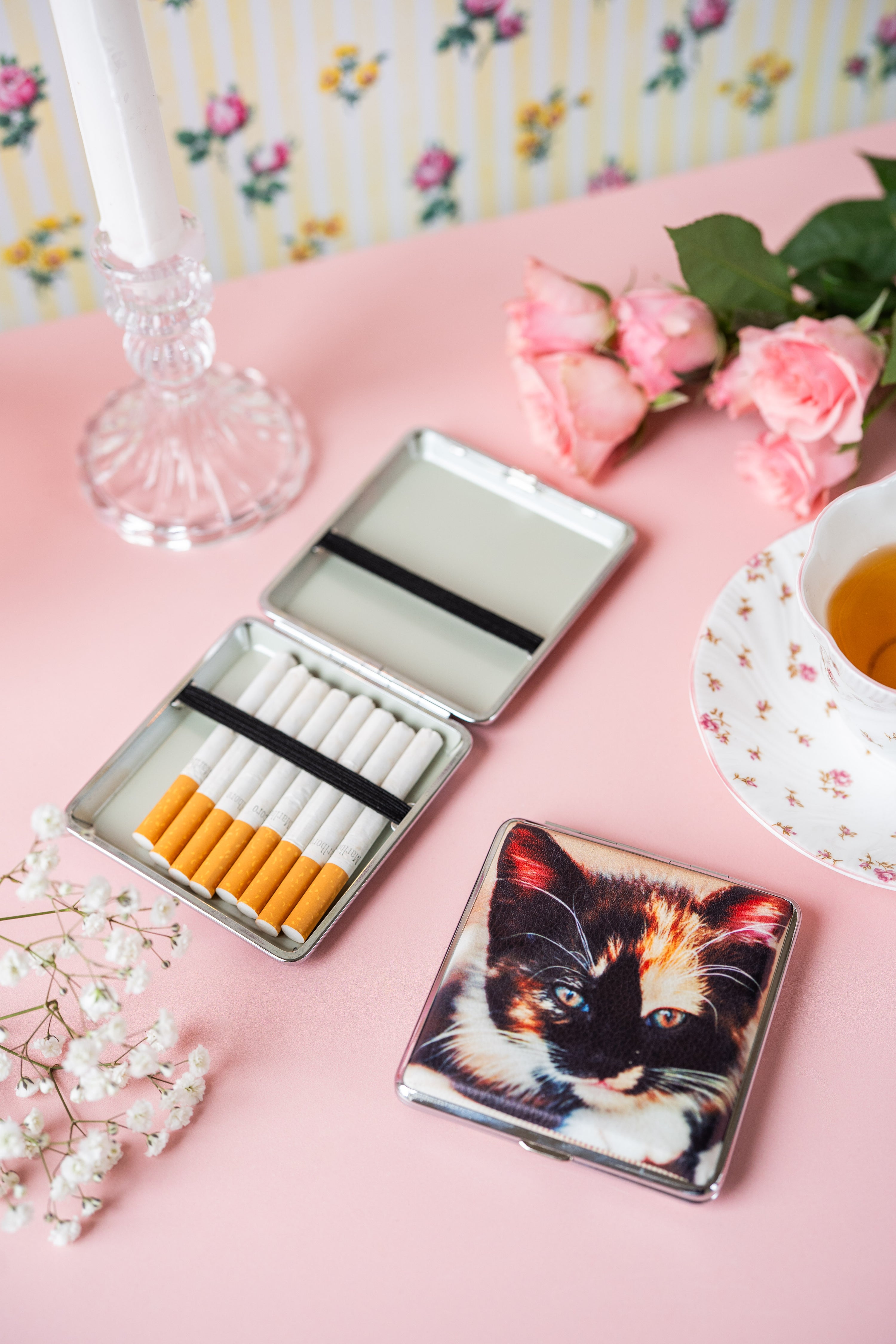 Calico Kitty Cig Case