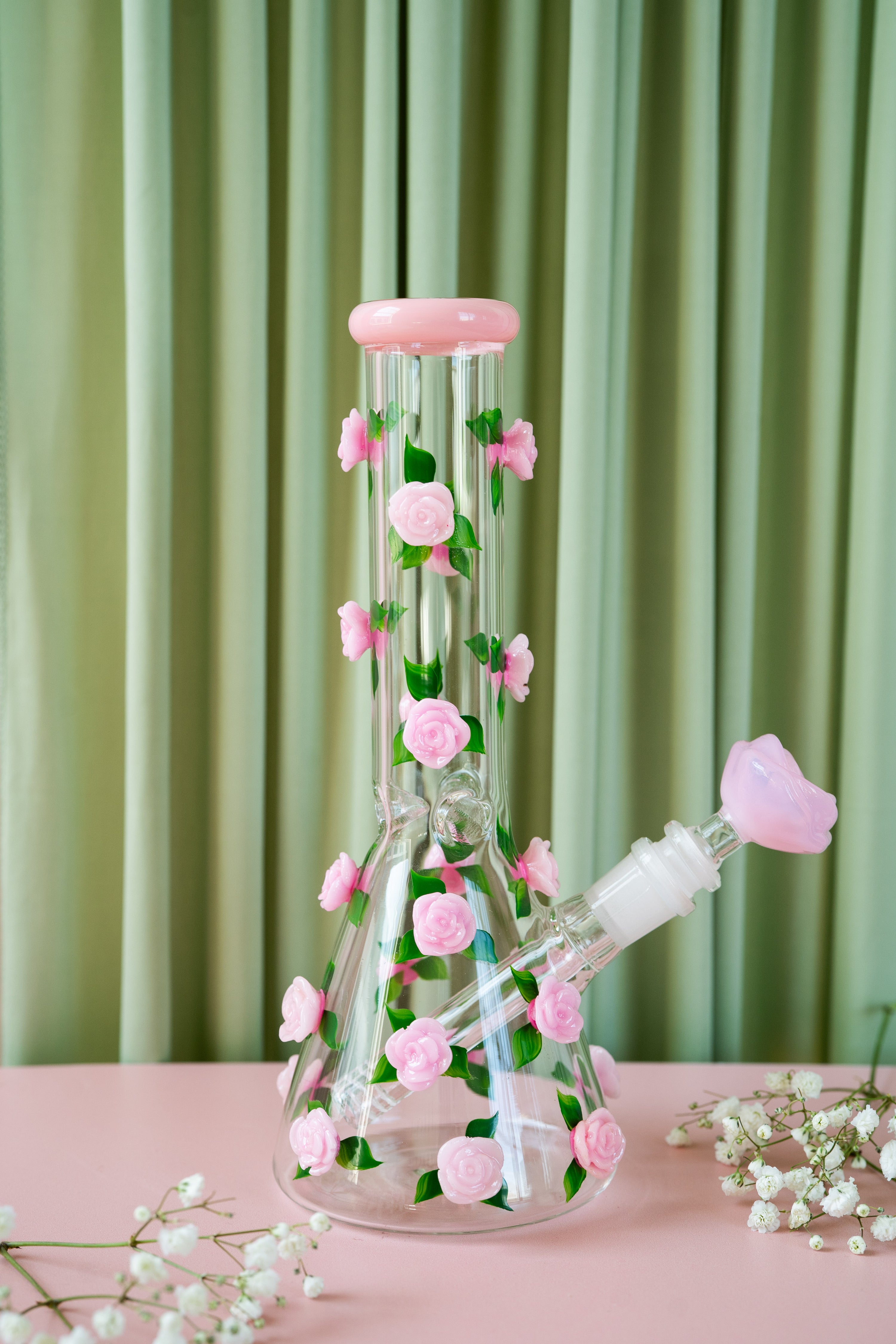 Rosette Beaker Bong