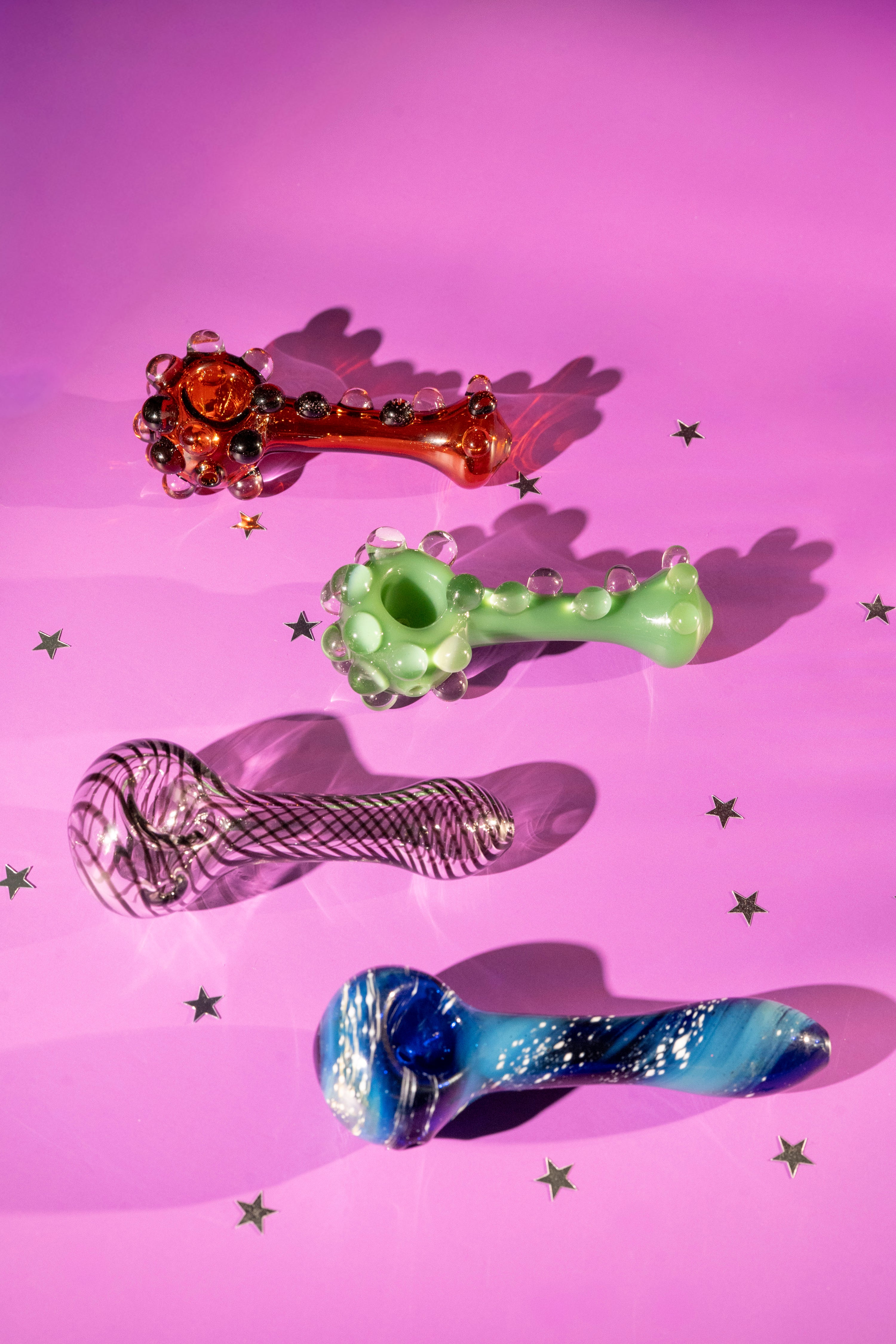 Trypophobia Pipe- Amber