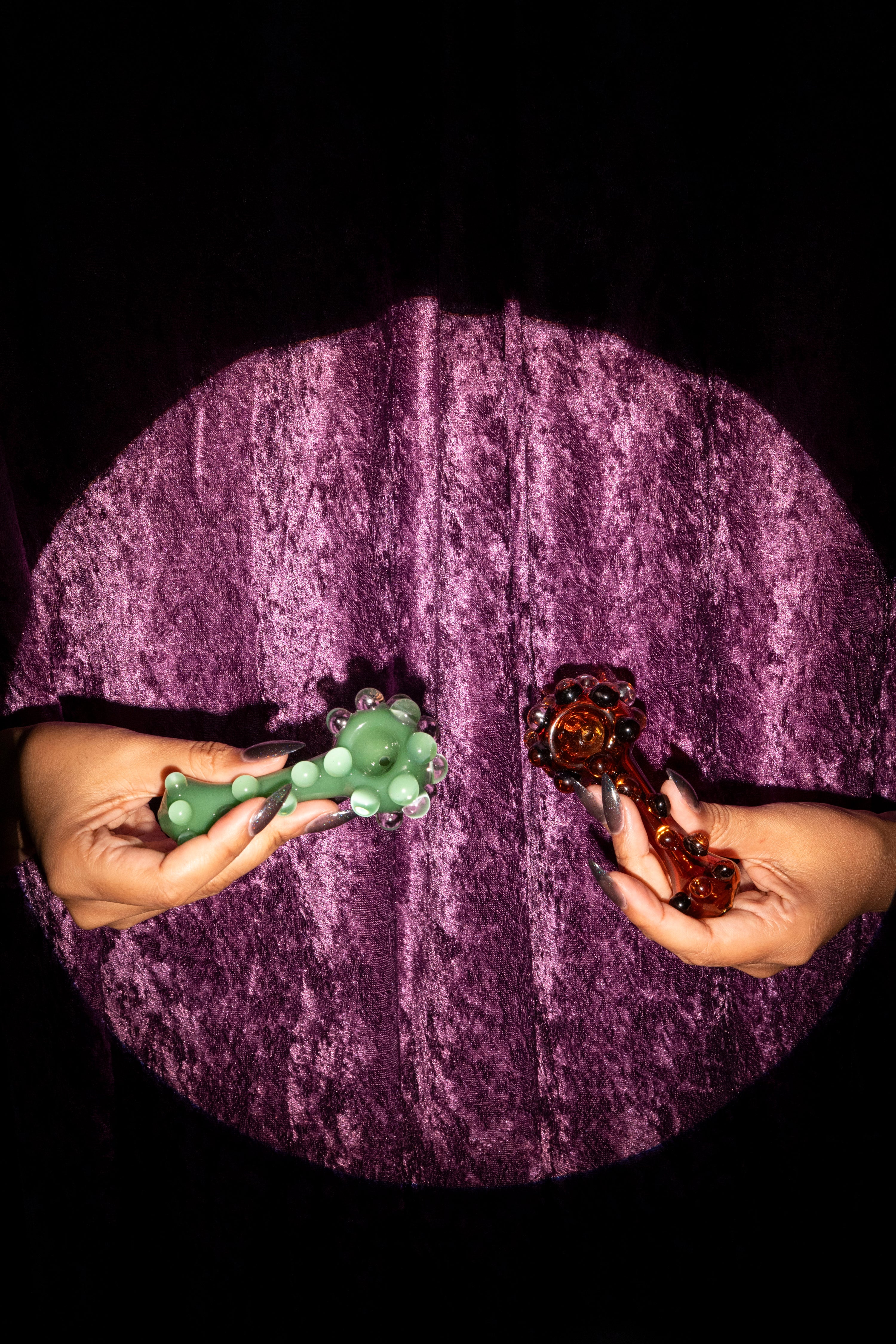 Trypophobia Pipe- Amber