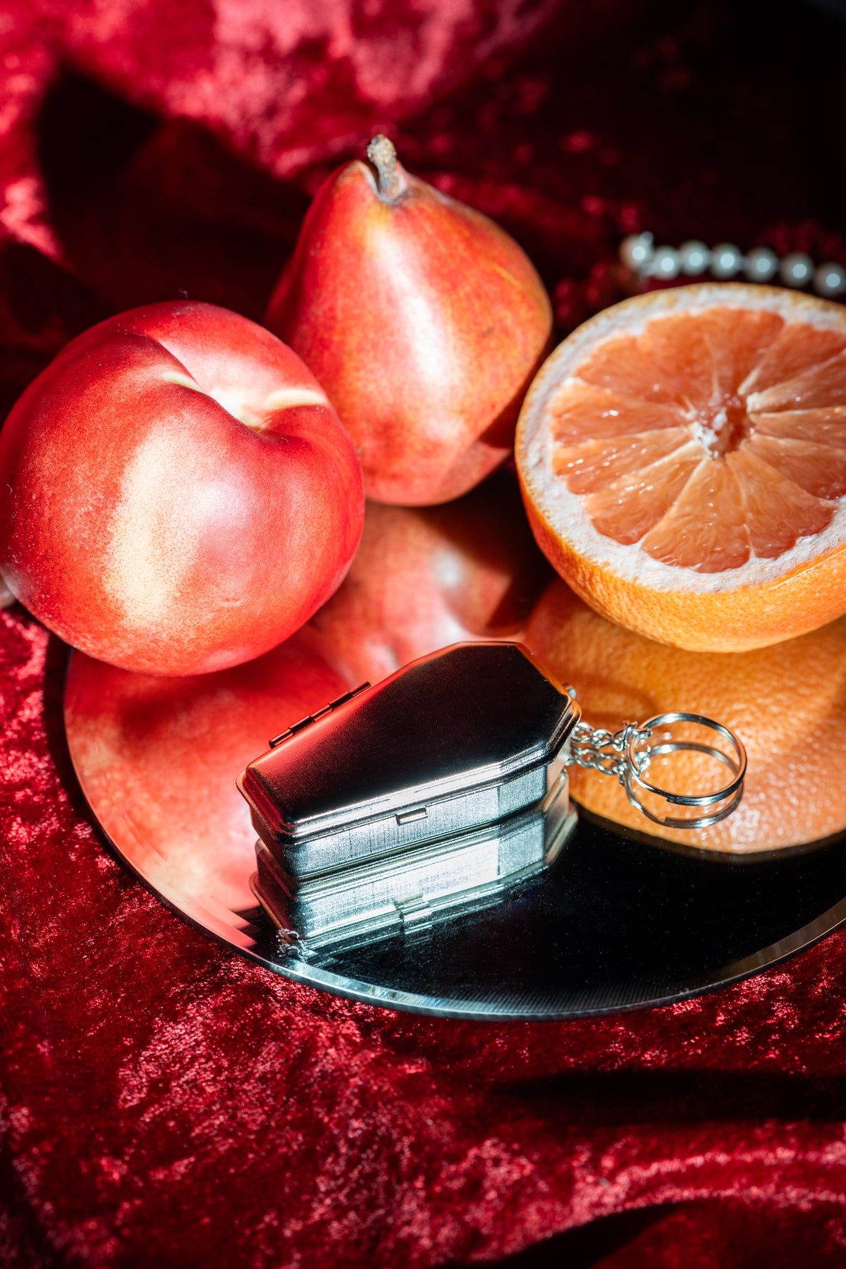 Coffin Ash Tray Keychain