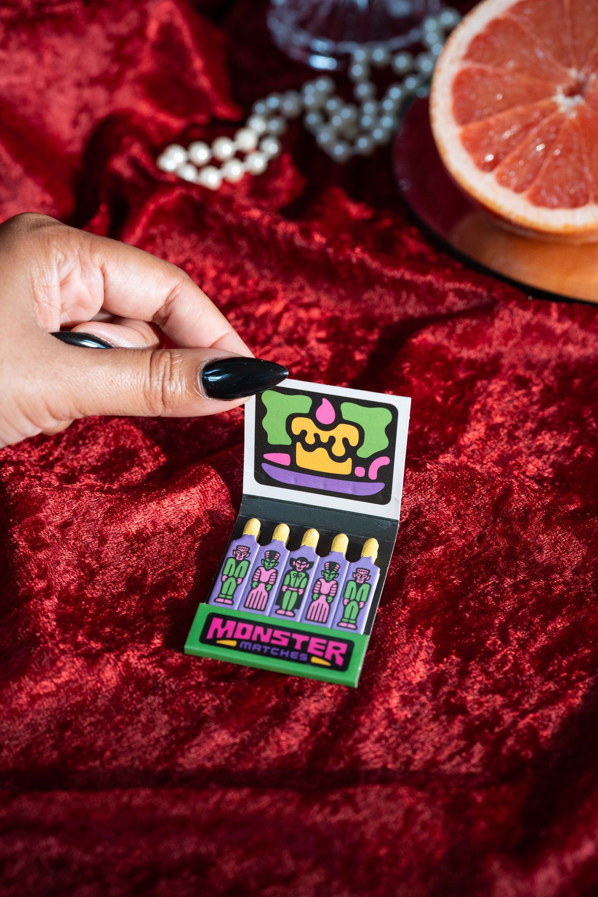 Monster Matchbook- Bride of Frankenstein