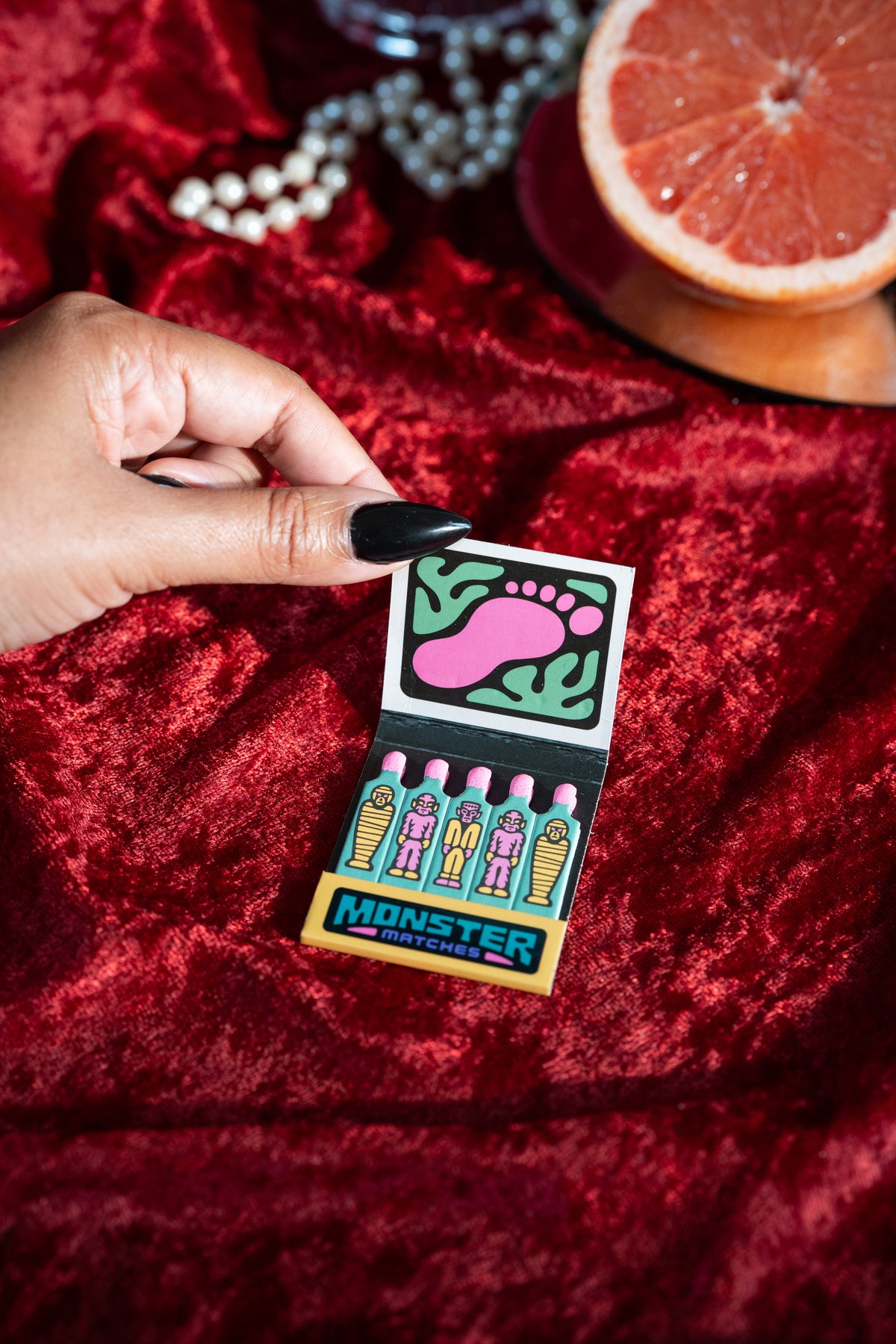 Monster Matchbook- Bigfoot