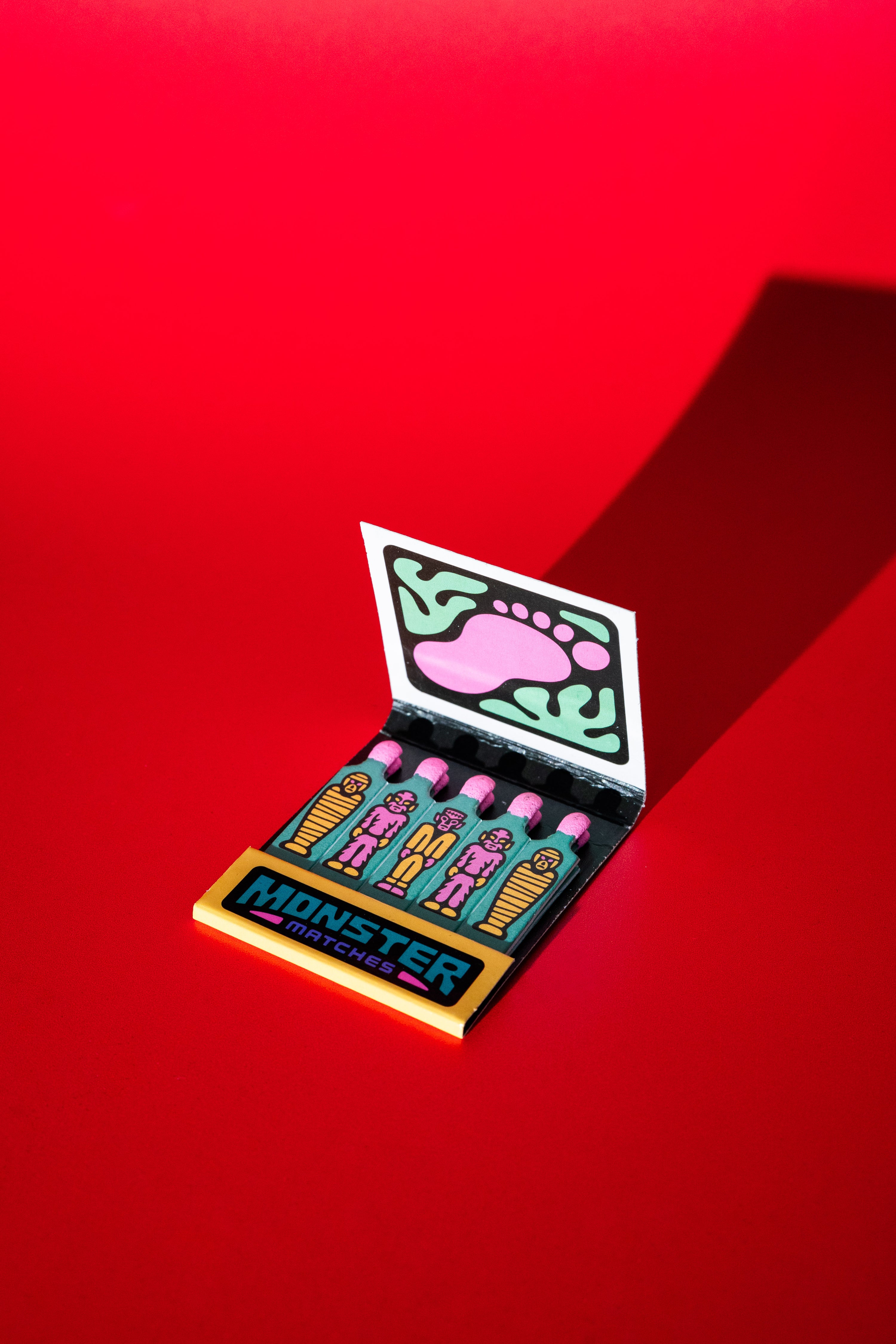 Monster Matchbook- Bigfoot