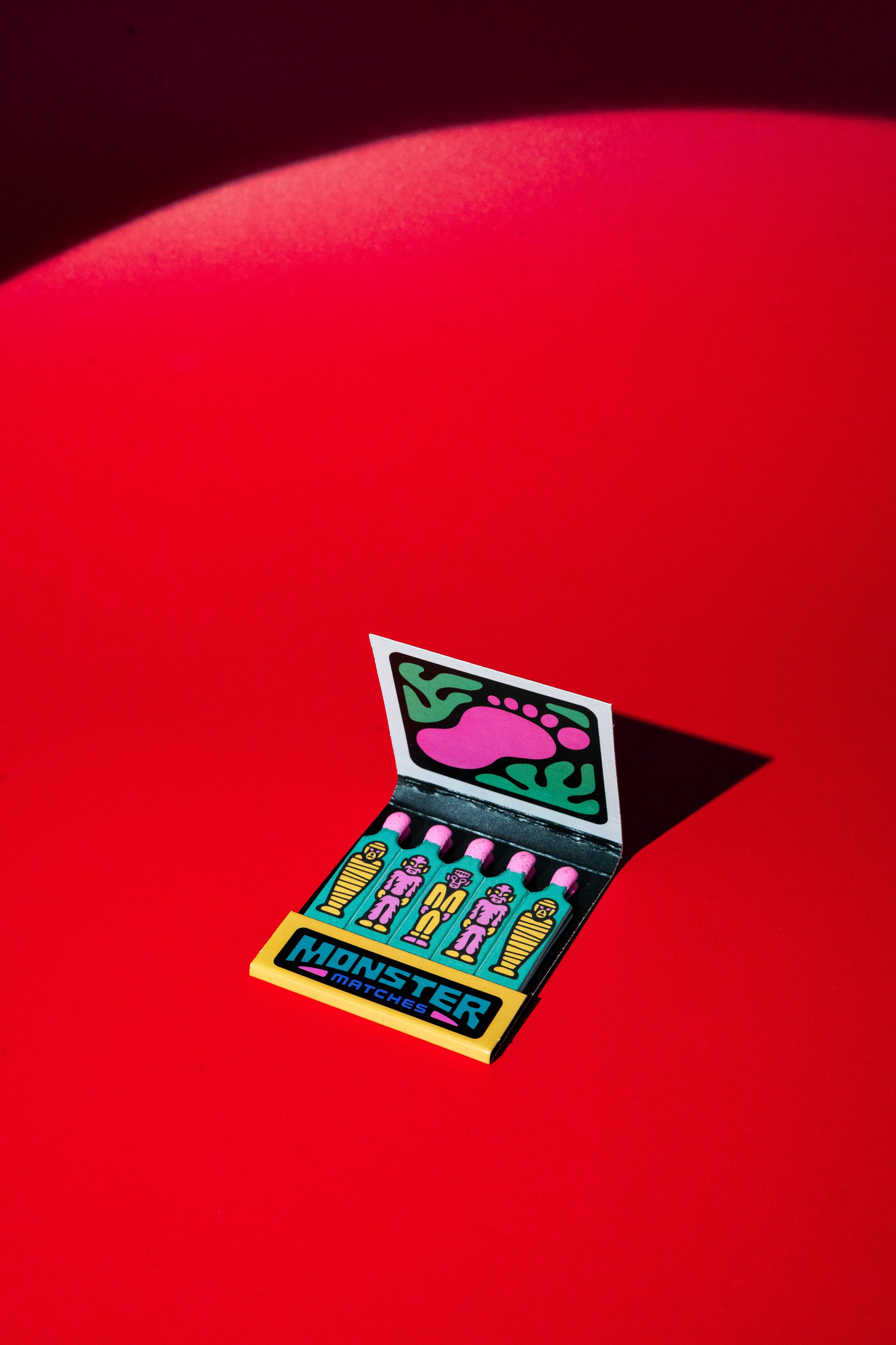 Monster Matchbook- Bigfoot