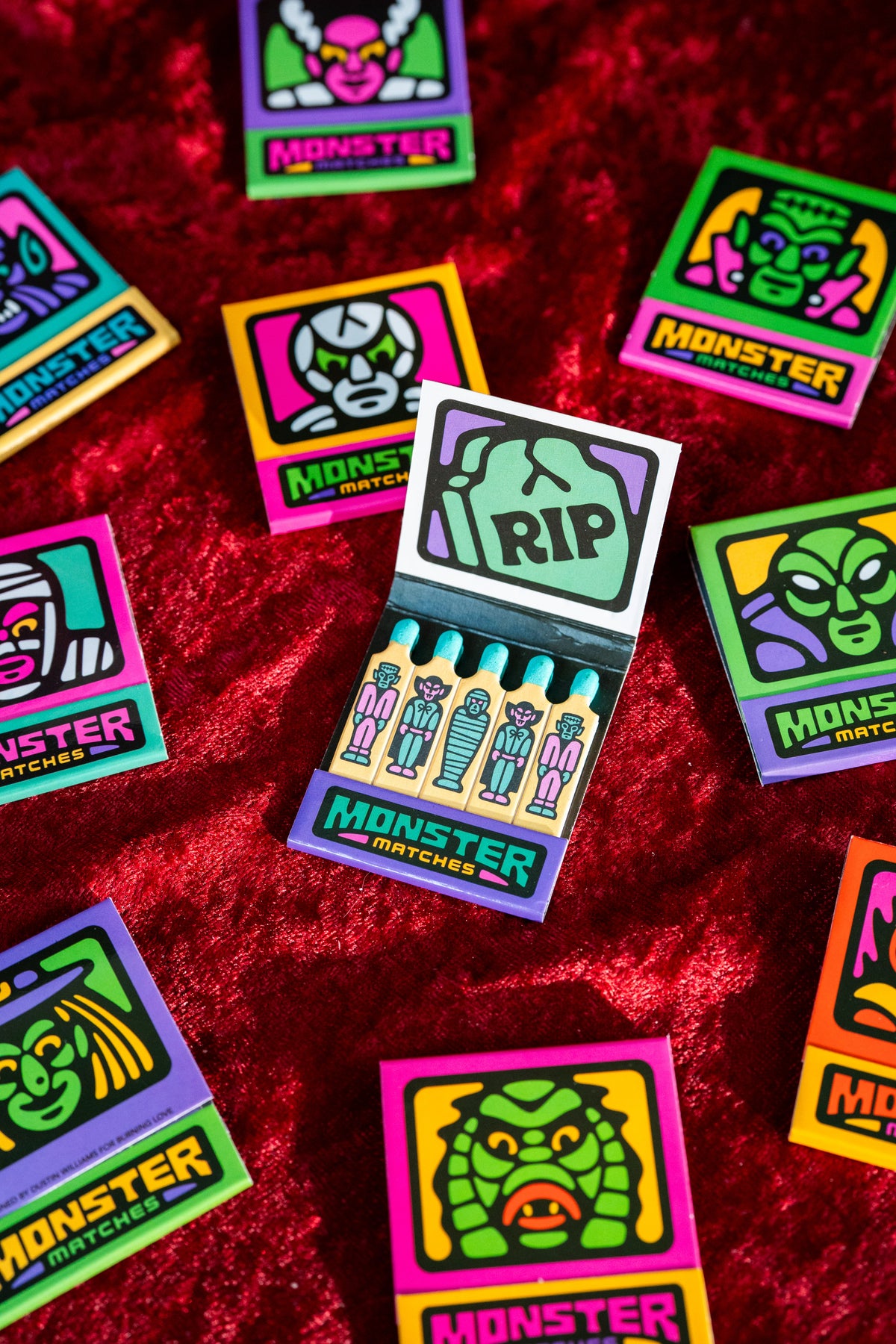 Monster Matchbook- Frankenstein