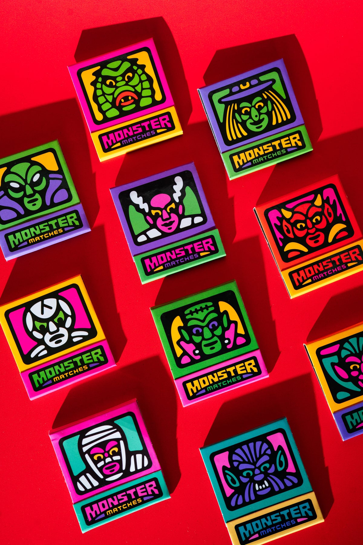 Monster Matchbook- Dracula