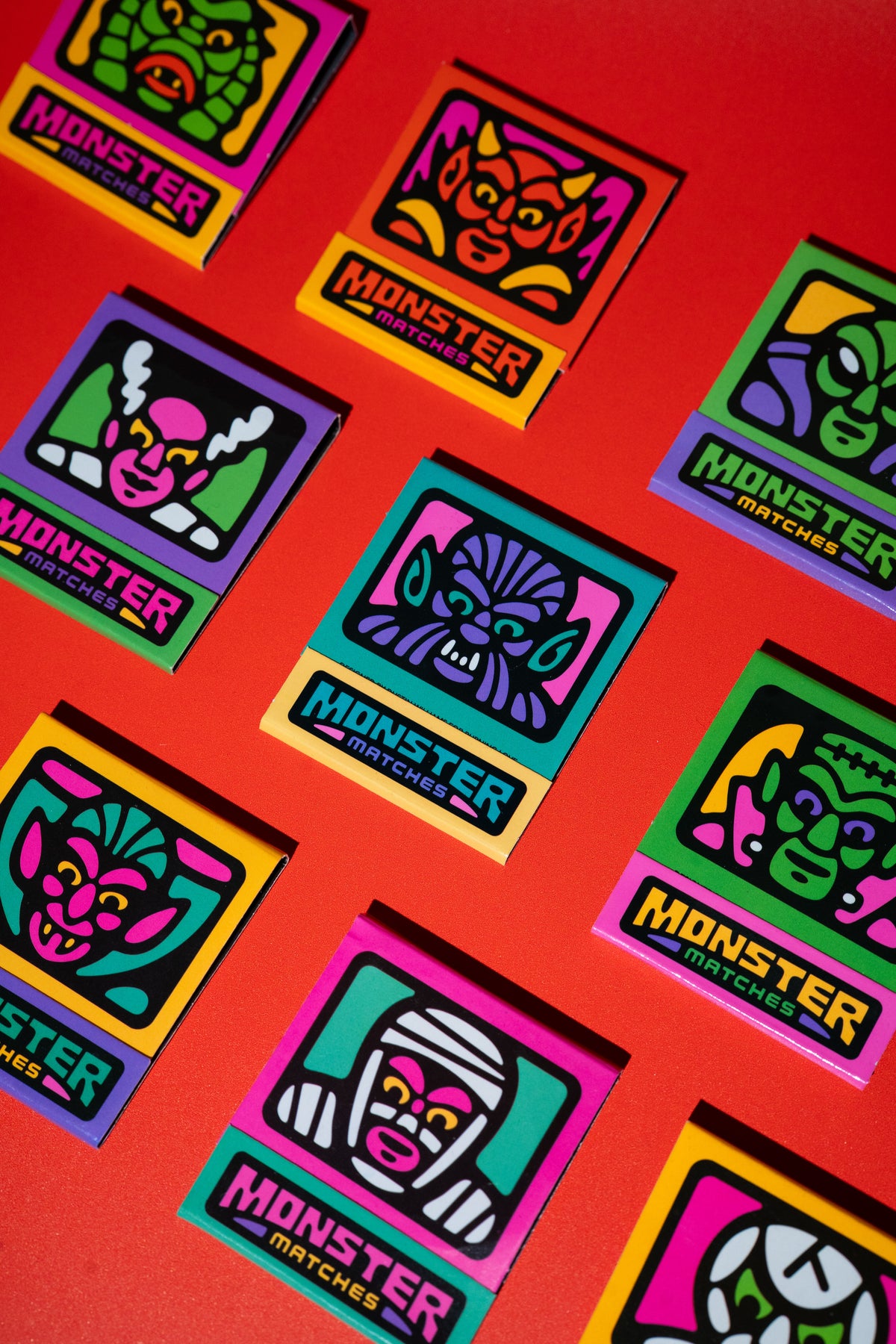 Monster Matchbook- Bigfoot