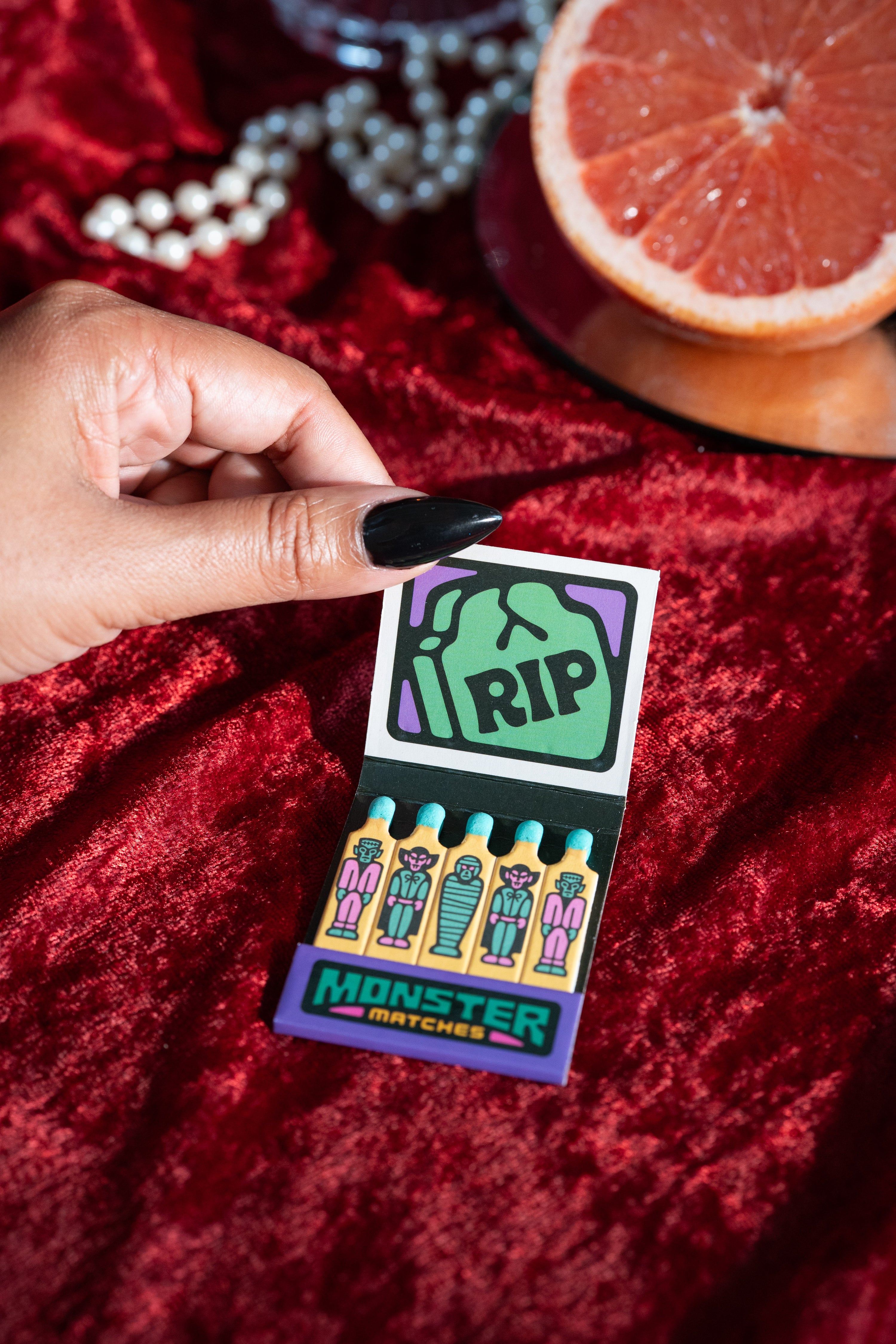 Monster Matchbook- Dracula