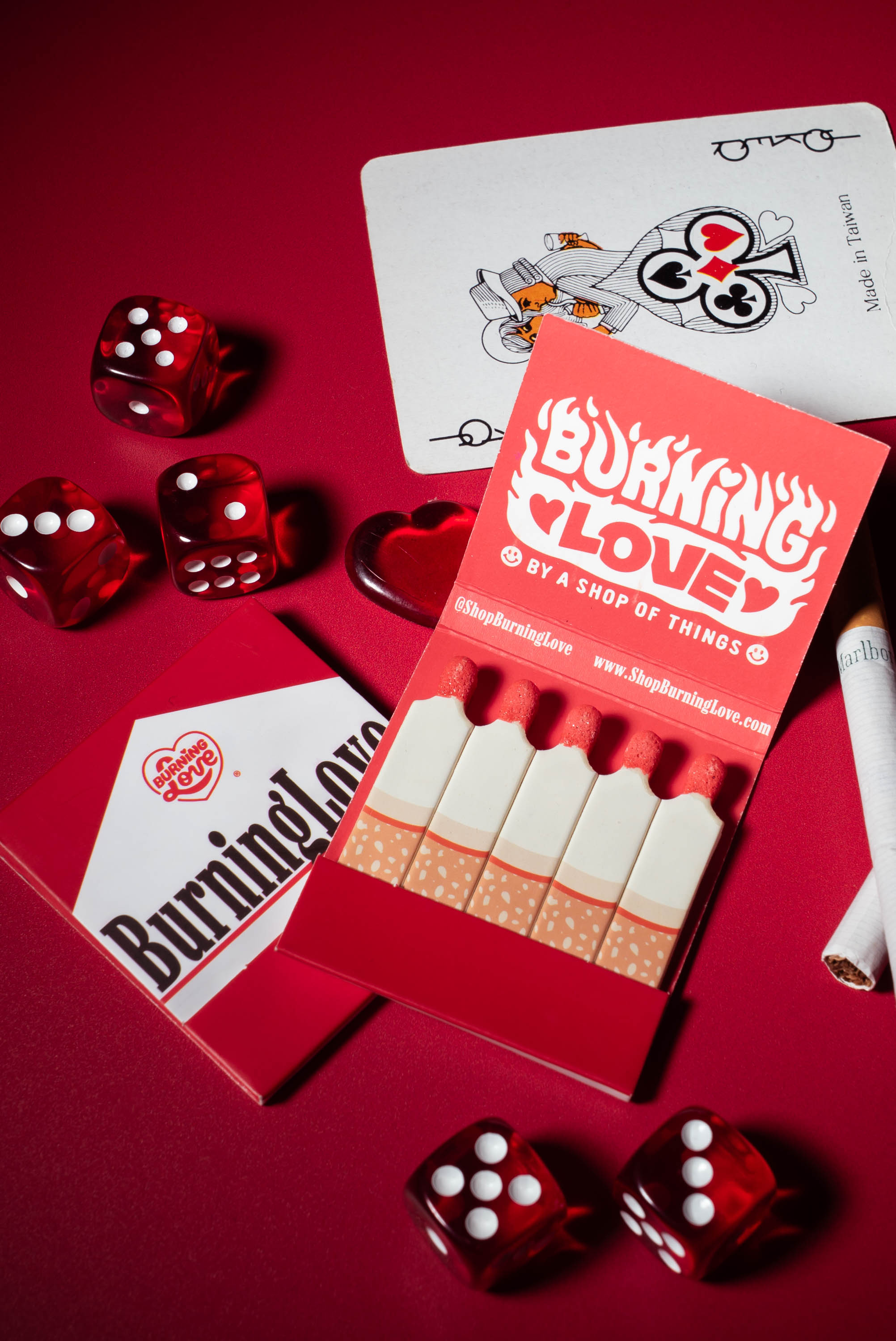 Cigarette Matchbook