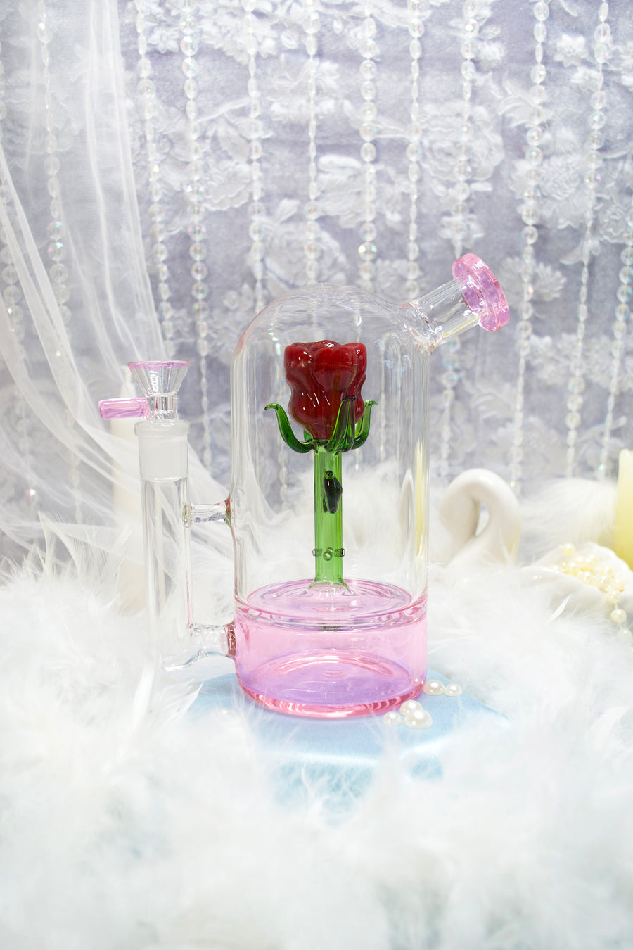 Rose Cloche Bong