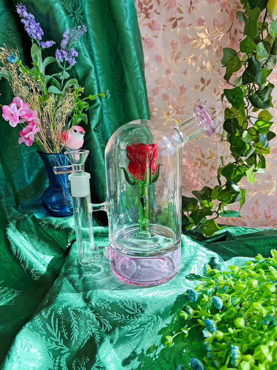 Rose Cloche Bong