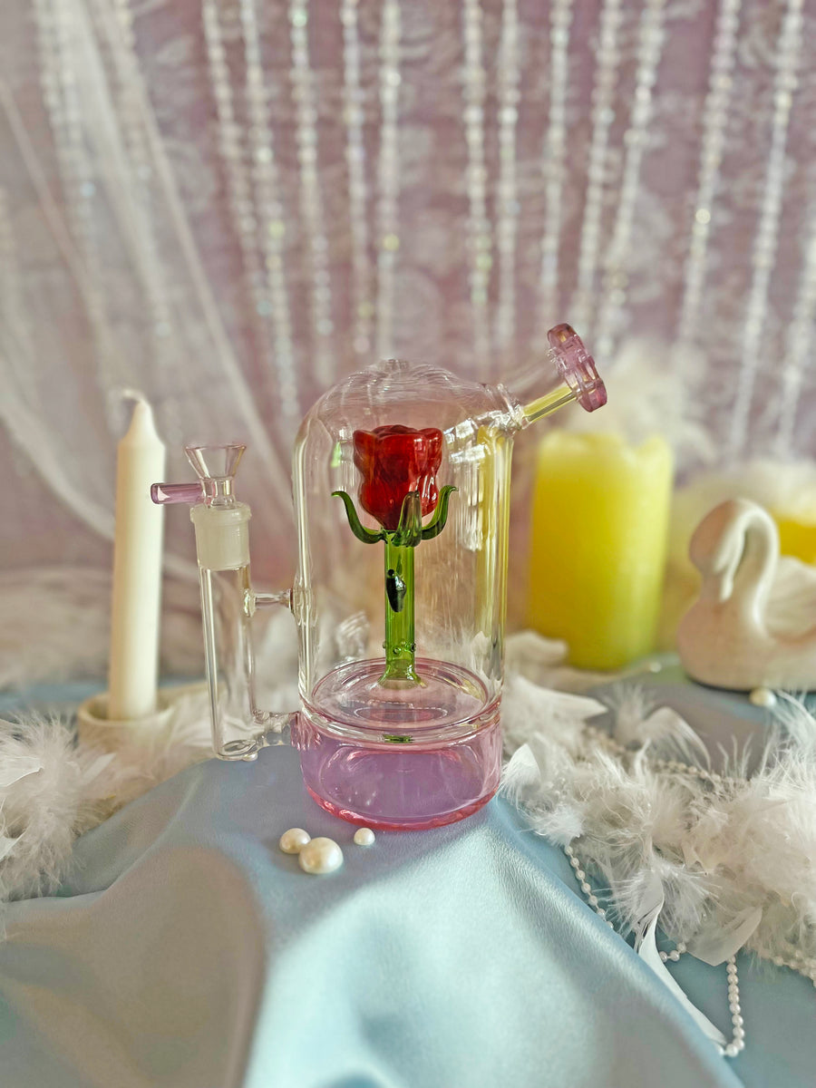Rose Cloche Bong