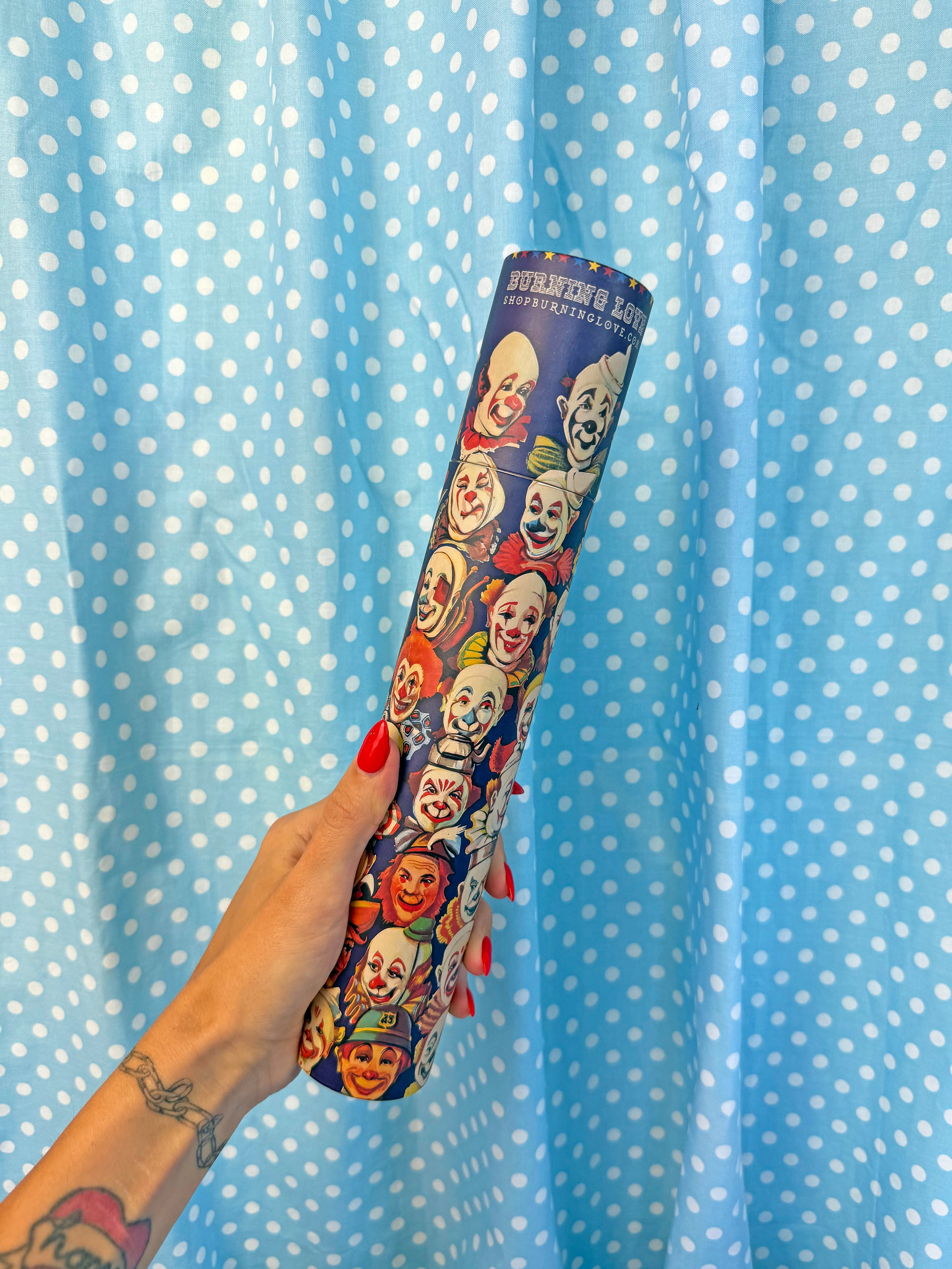 XXL Clown Cylinder Matches