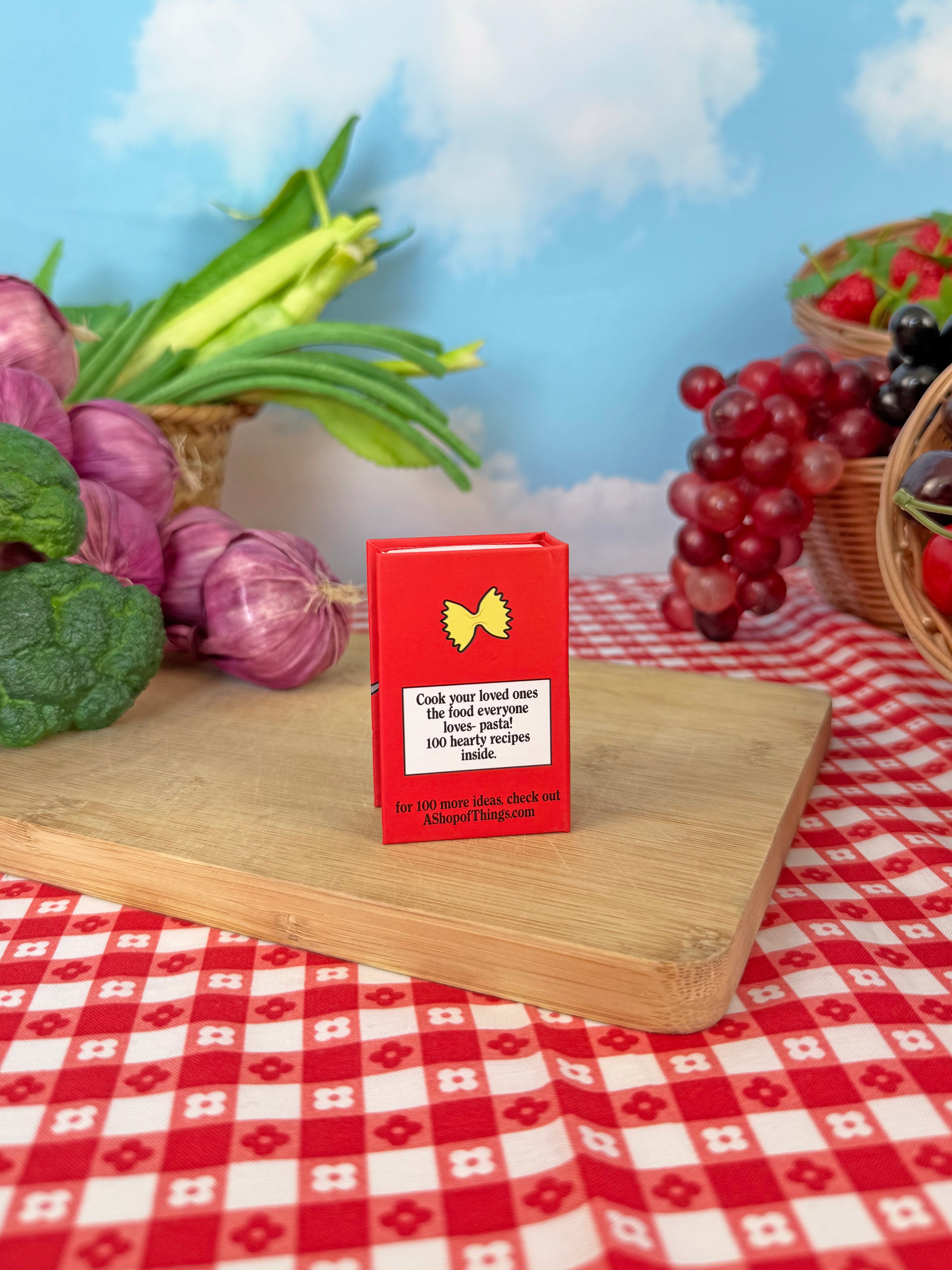 Pasta Cookbook Matches